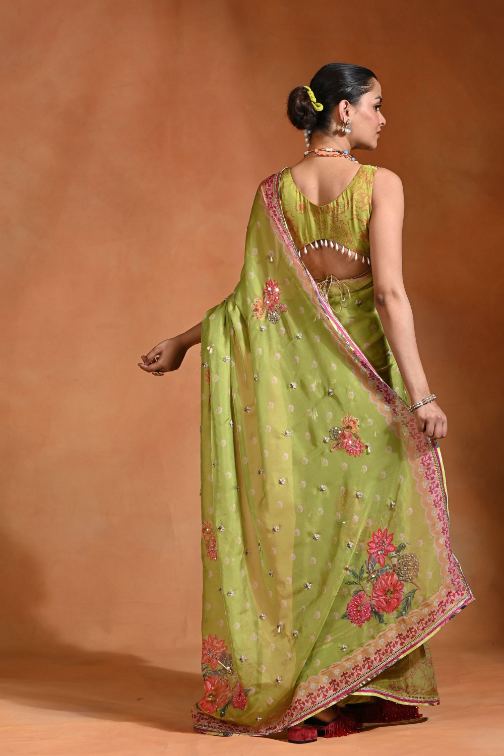 Brat Floral Saree