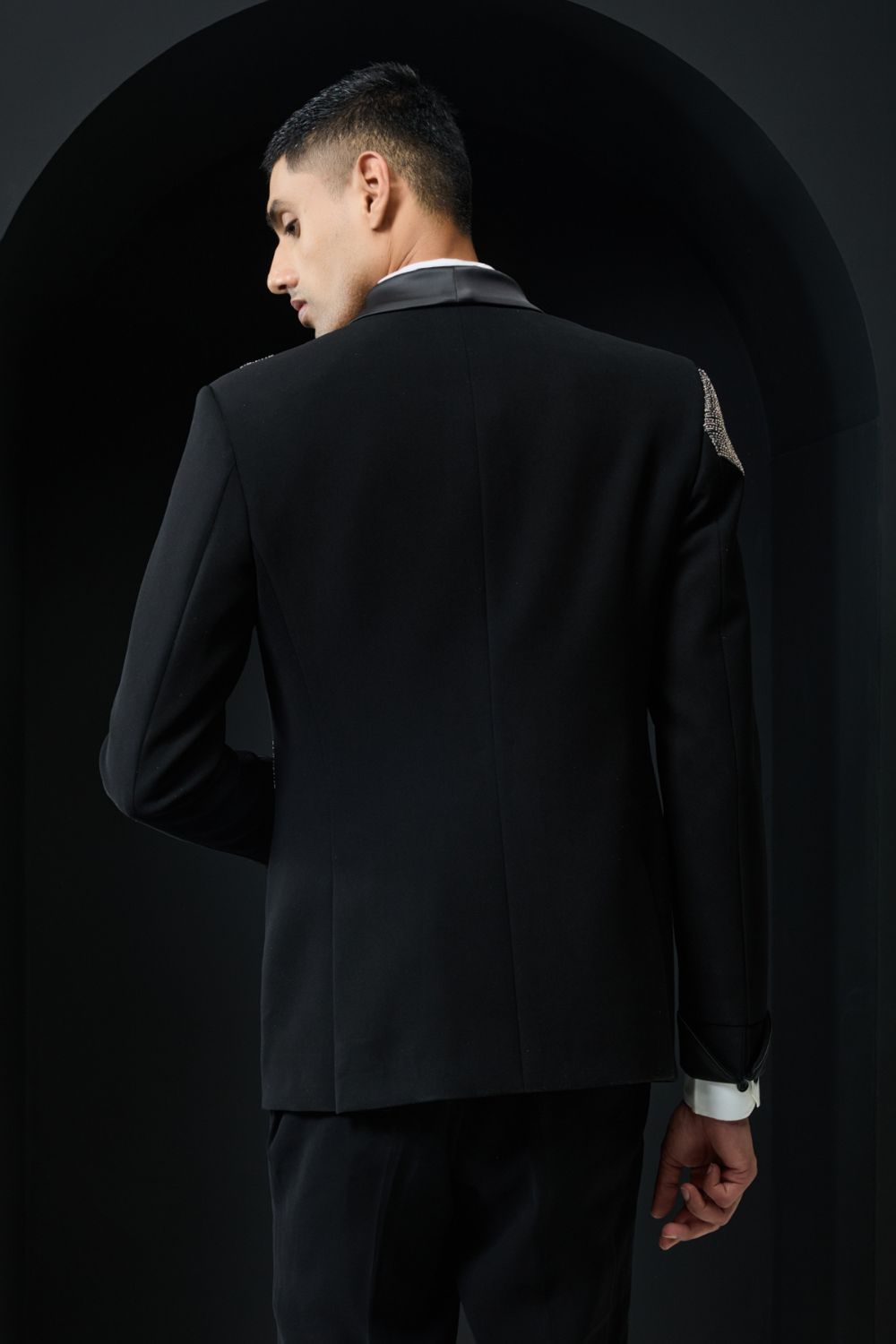 Tuxedo, Pintex Shirt, Bow tie, Trousers