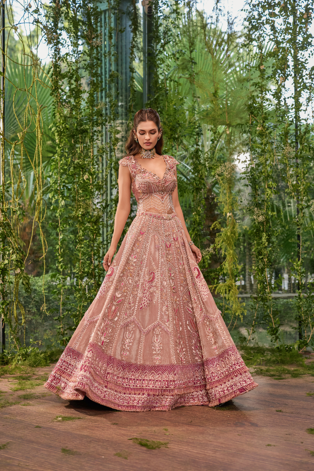 Mayurika- The Regal Lehenga Set