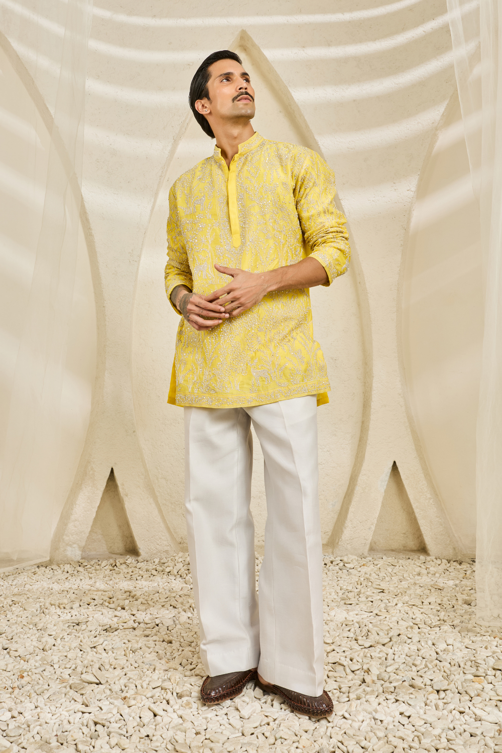 Peela Bagh Kurta Set