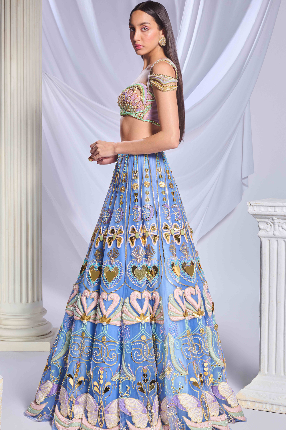 Once In A Blue Moon Lehenga Set