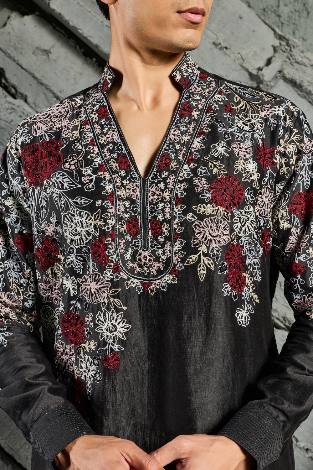 Night Bloom Kurta Set
