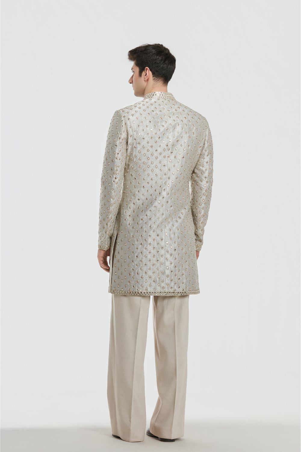 Shrine Opal Sherwani Set