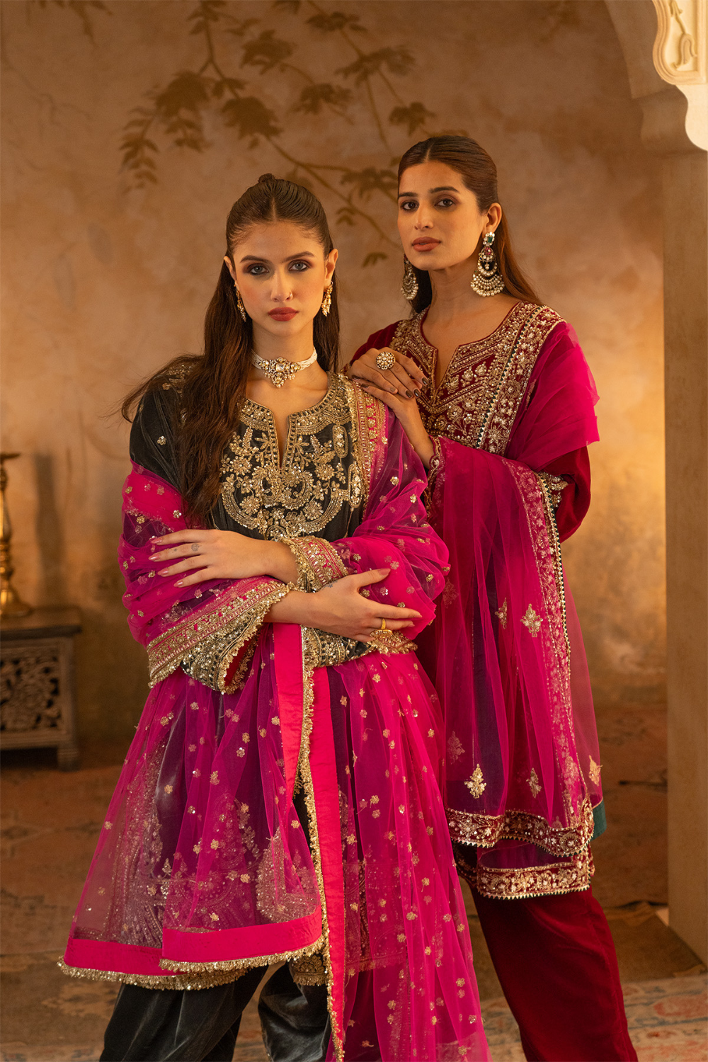 Rani Velvet Suit Set