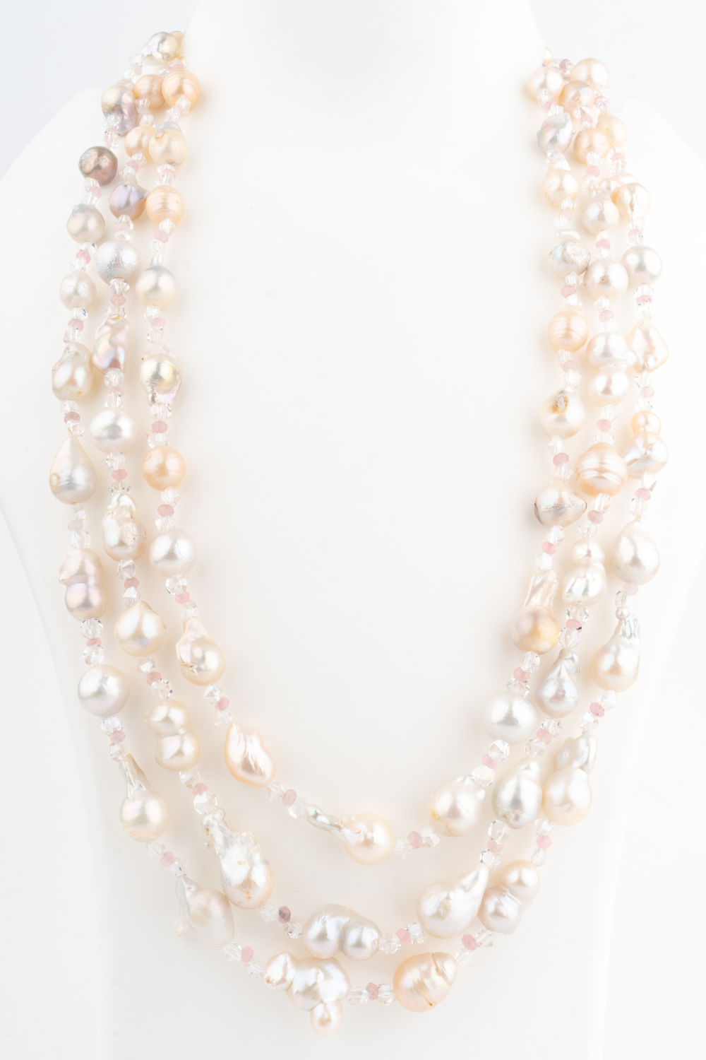 Baroque Pearl Layered Necklace