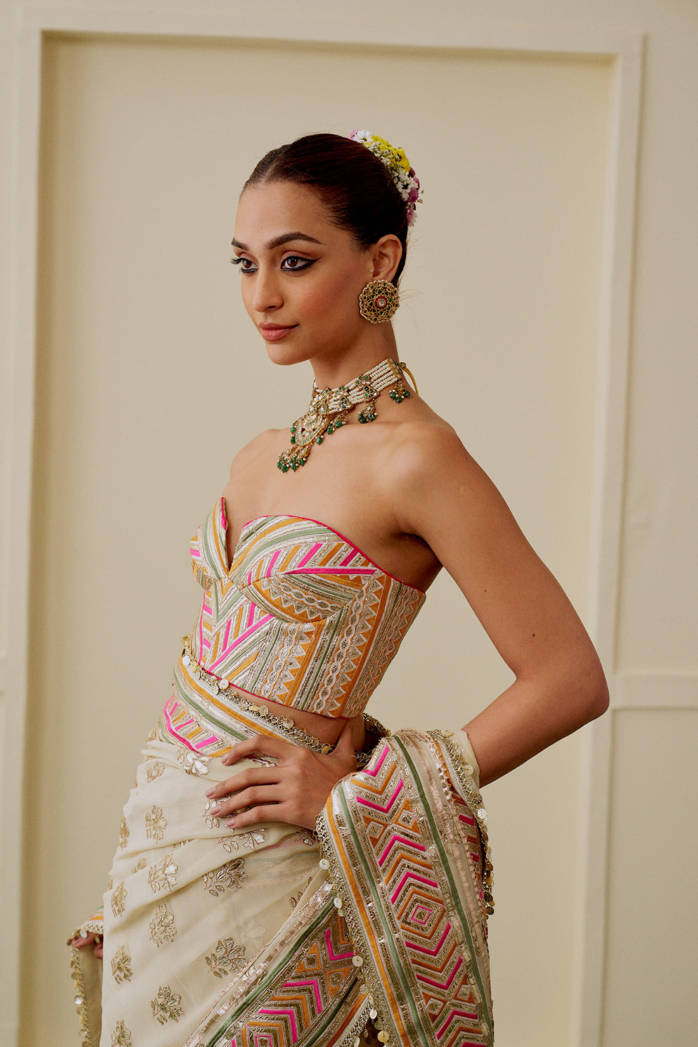 Zehn Saree Set