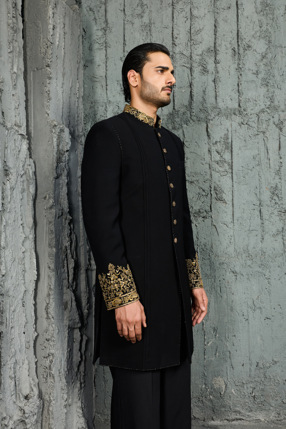 Obsidian Noor Indowestern Set