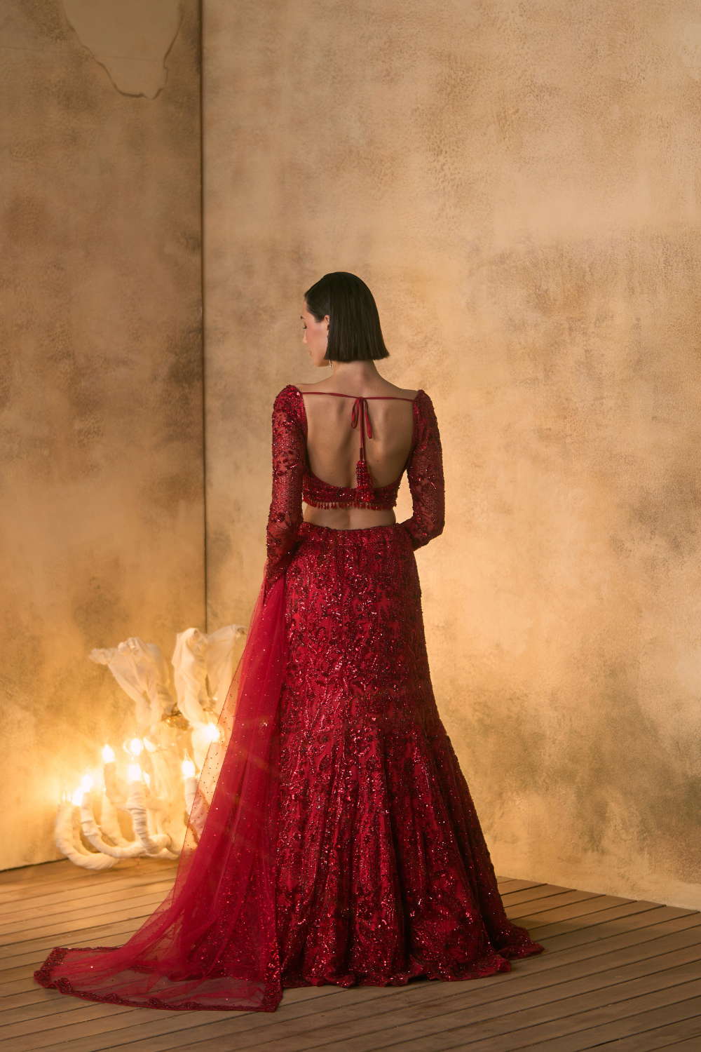 Ember Lehenga Set
