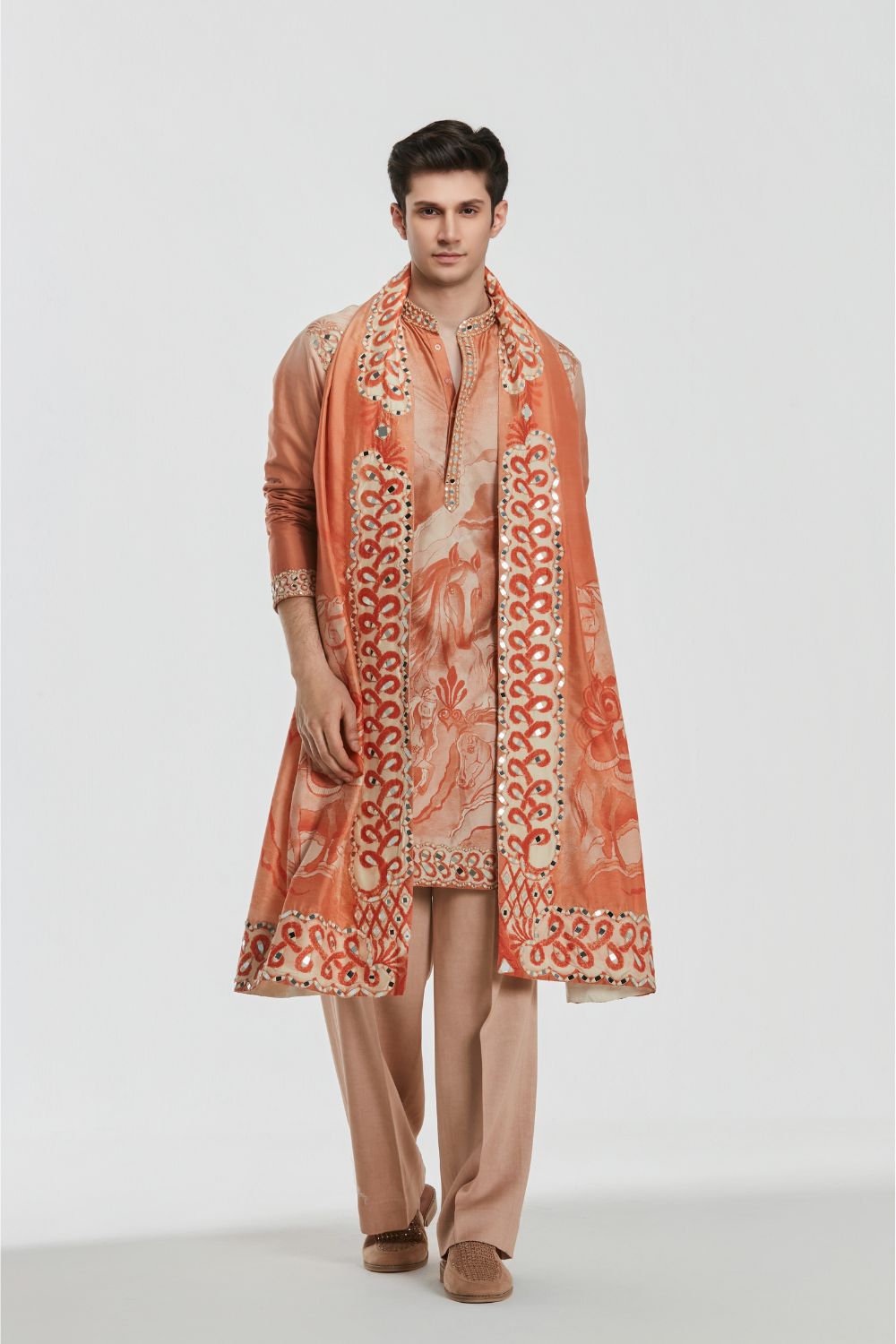Shrine Multicoloured Kurta Set