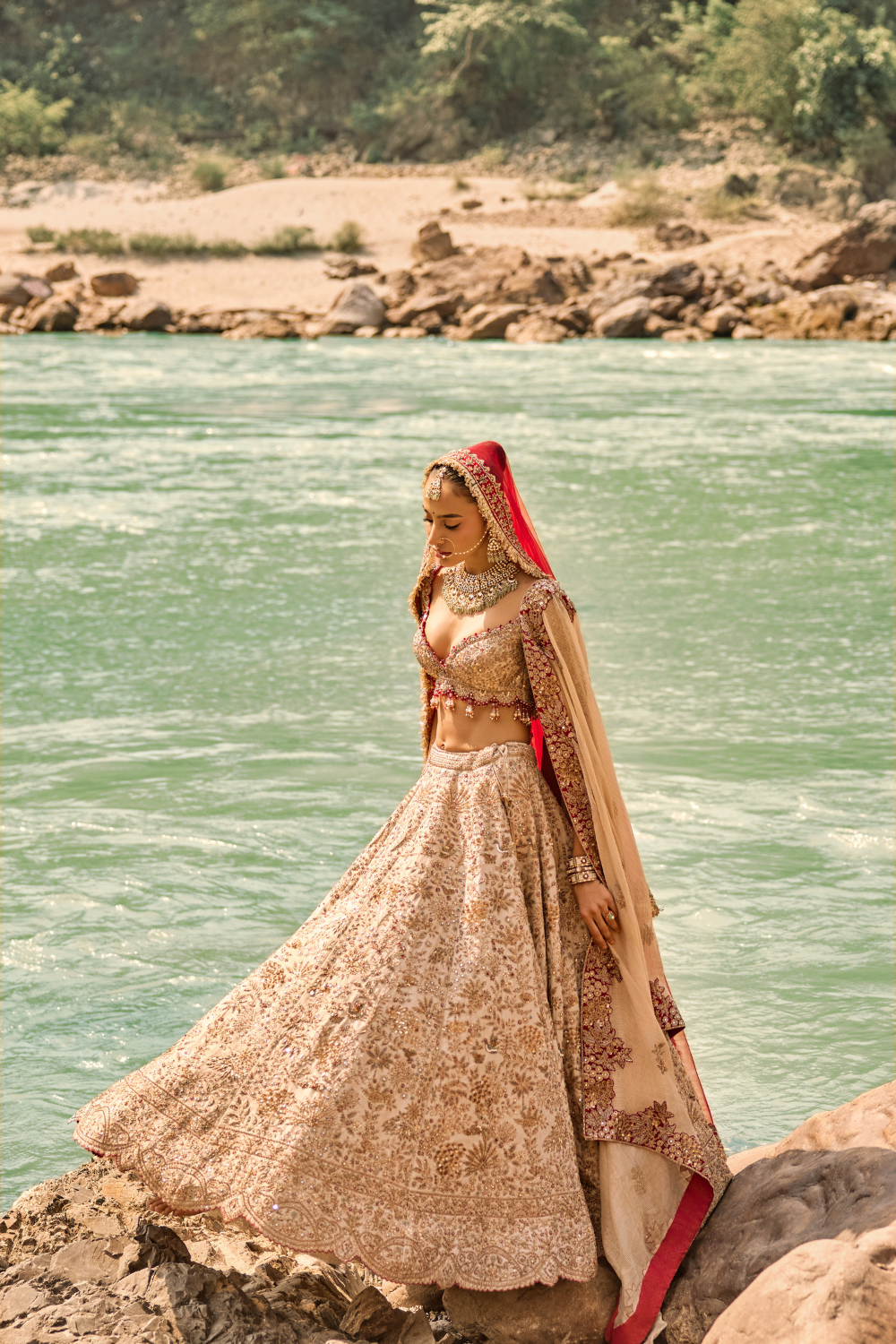 IMPERIAL GOLD LEHENGA