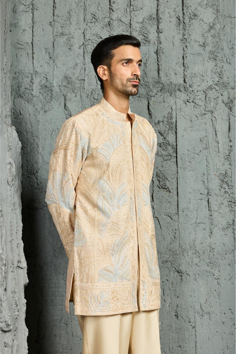 Beige Oasis Kurta Set