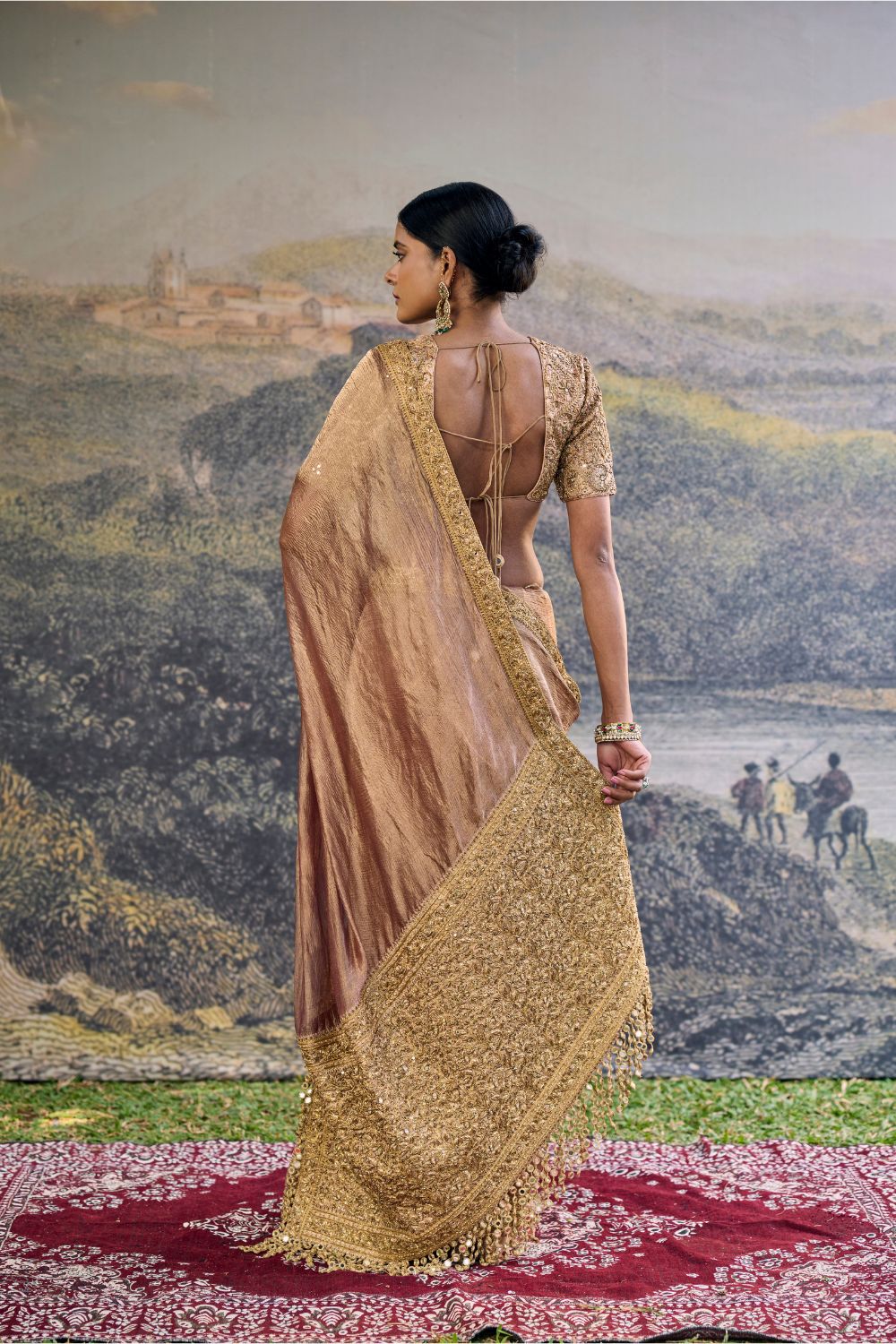 Trinaya Saree Set