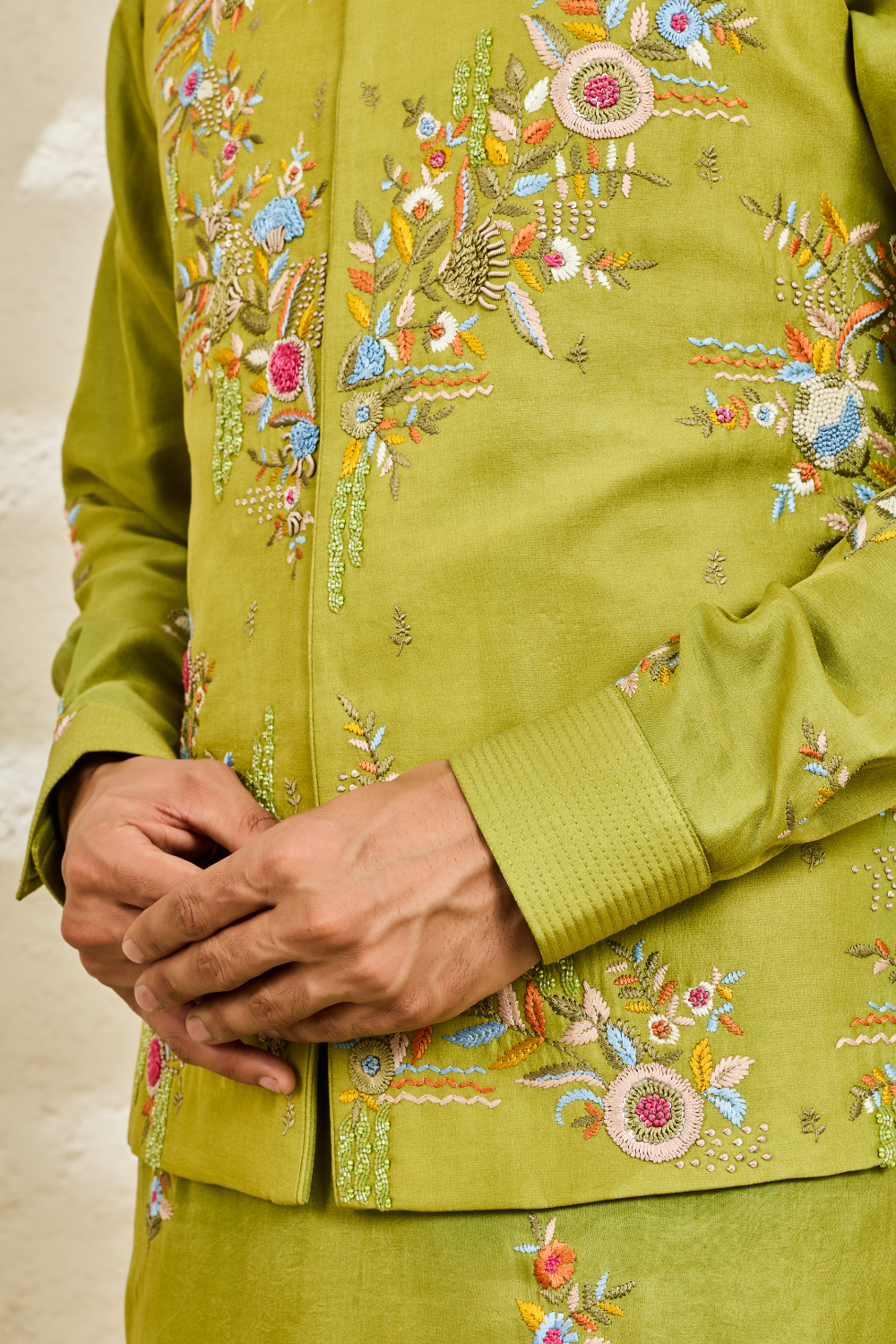 Tota Phool Waistcoat Set