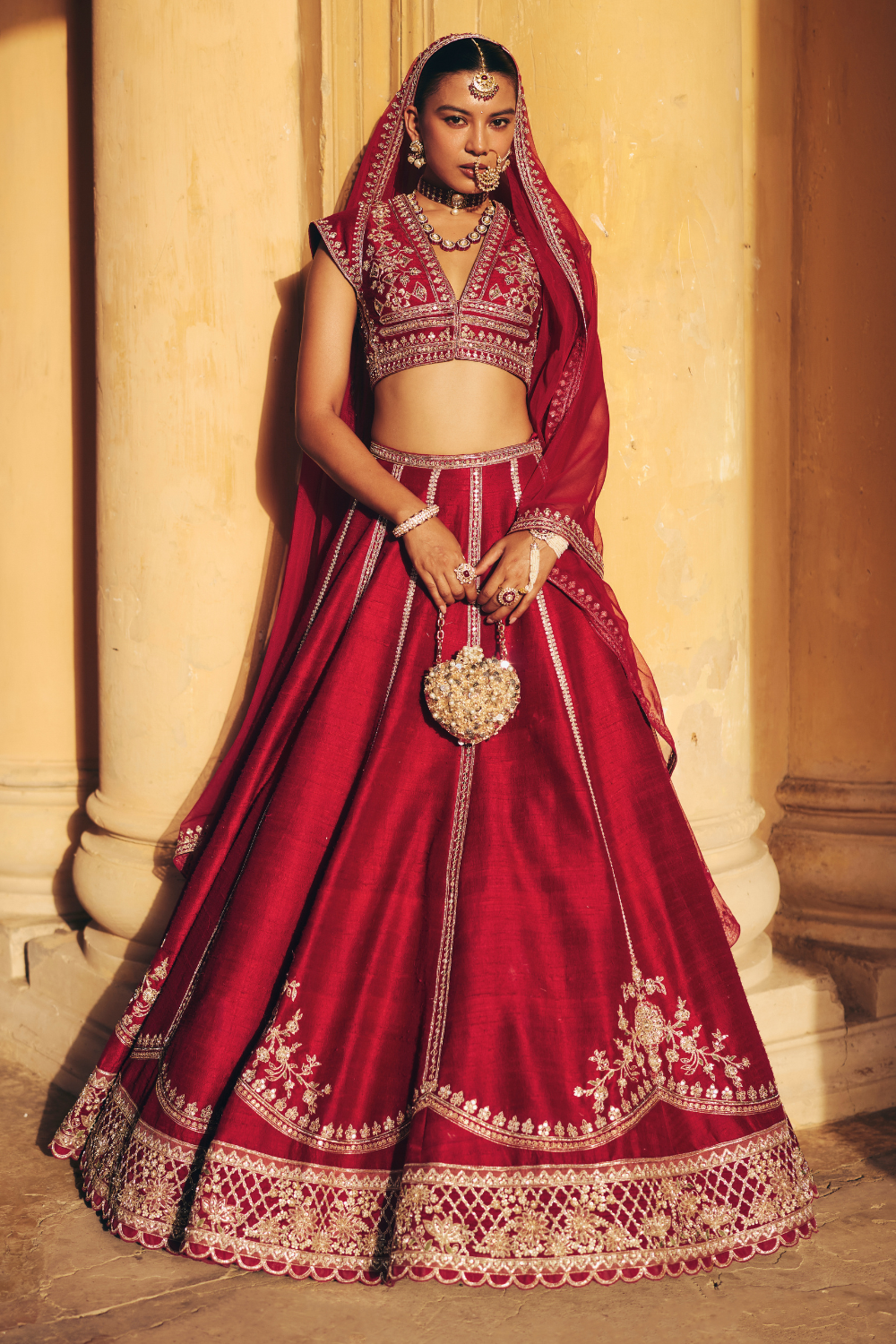Raqs Lehenga Set