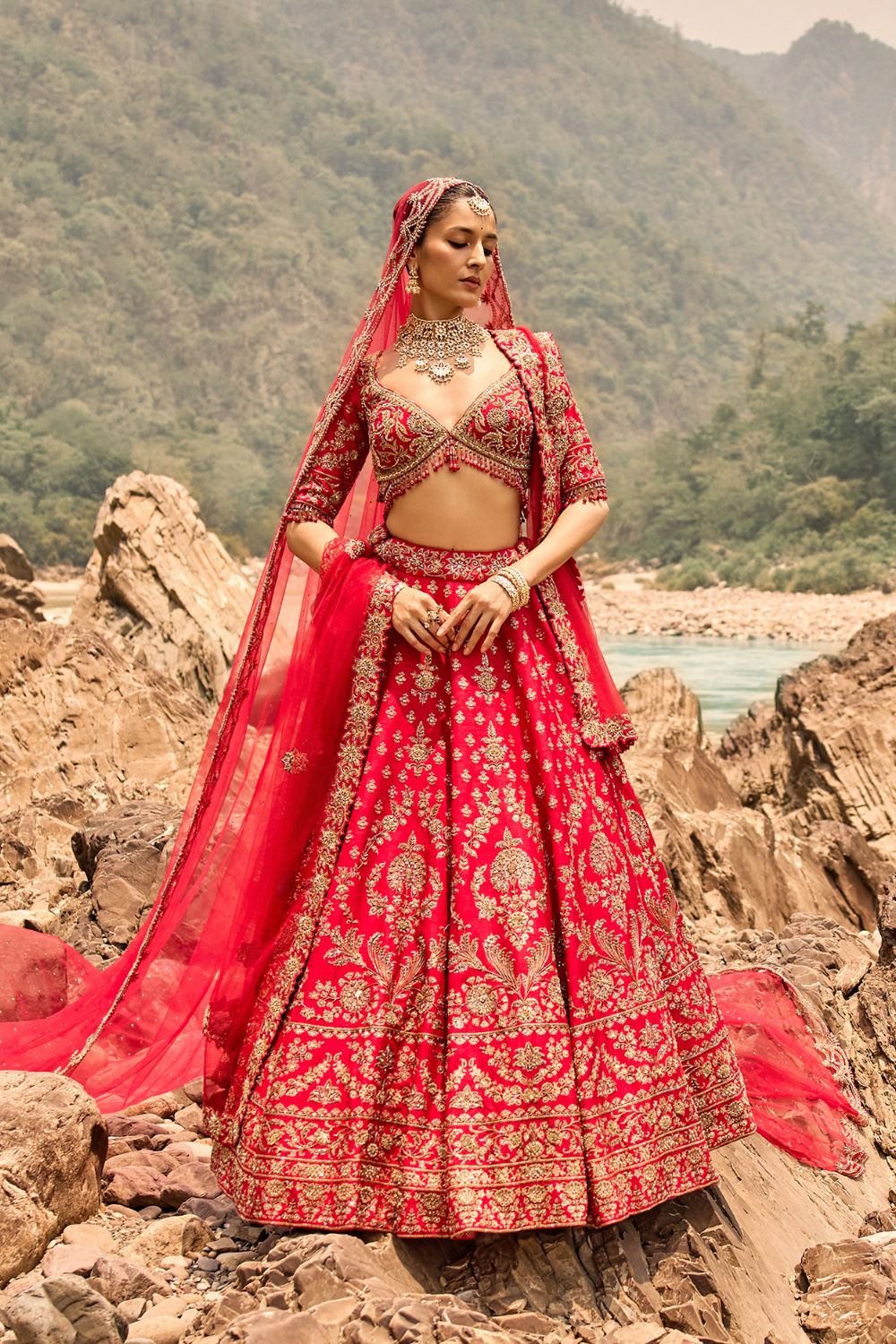EMBER ROYAL LEHENGA
