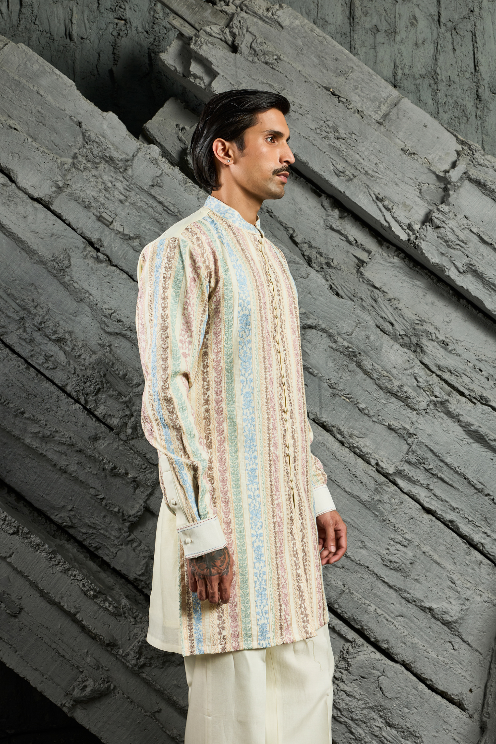 Soft Pearl Kurta Set