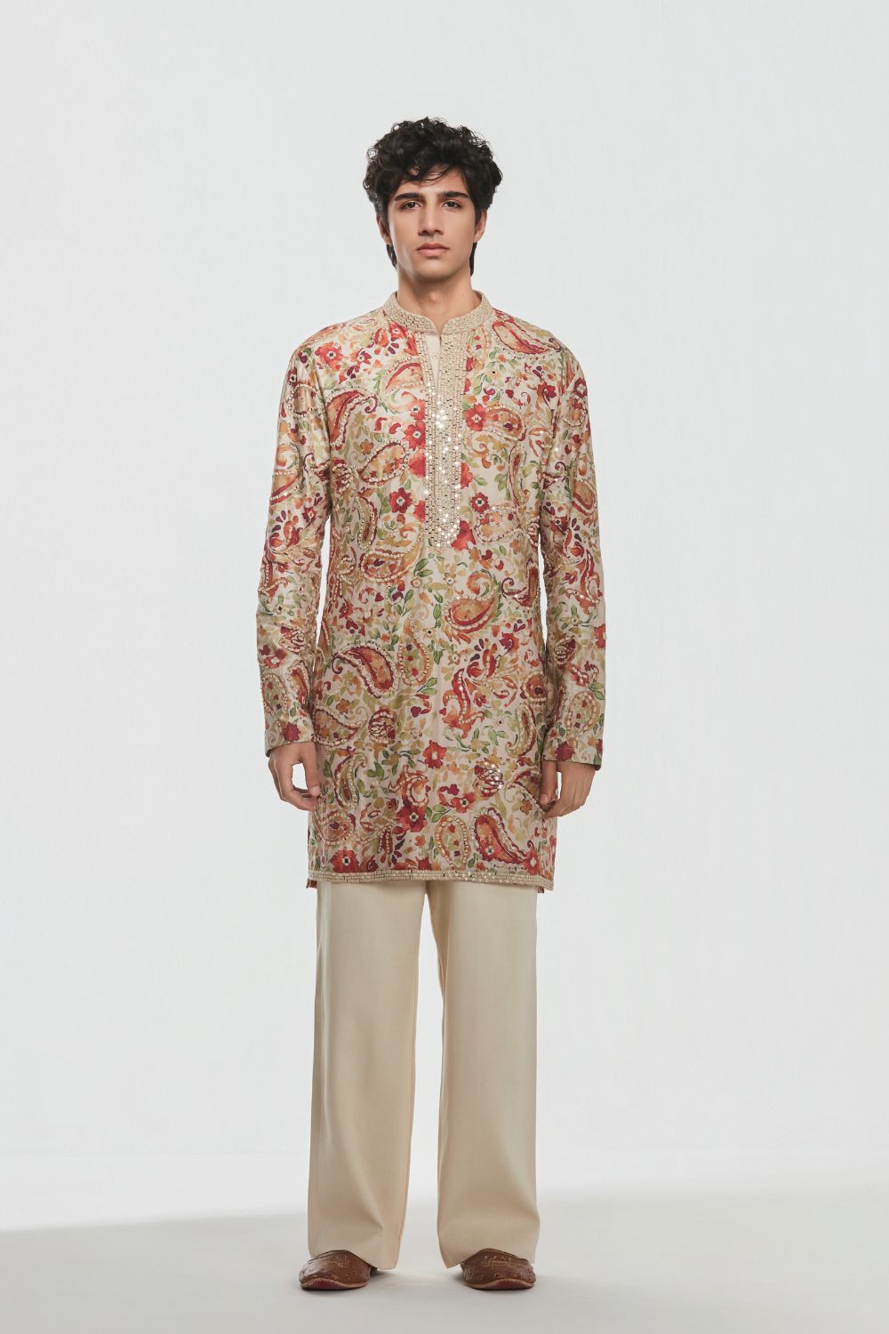 Shrine Multicoloured Kurta Set