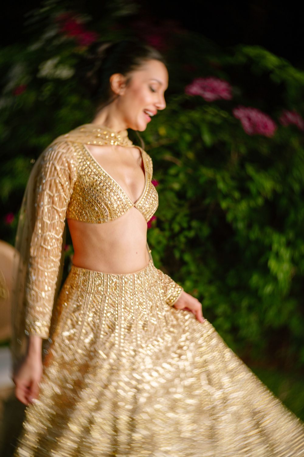 Golden Reverie Lehenga Set