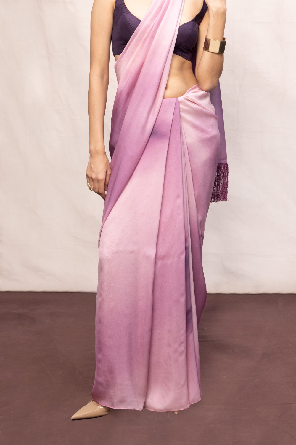 Multicolour Chiffon Digital Print Saree