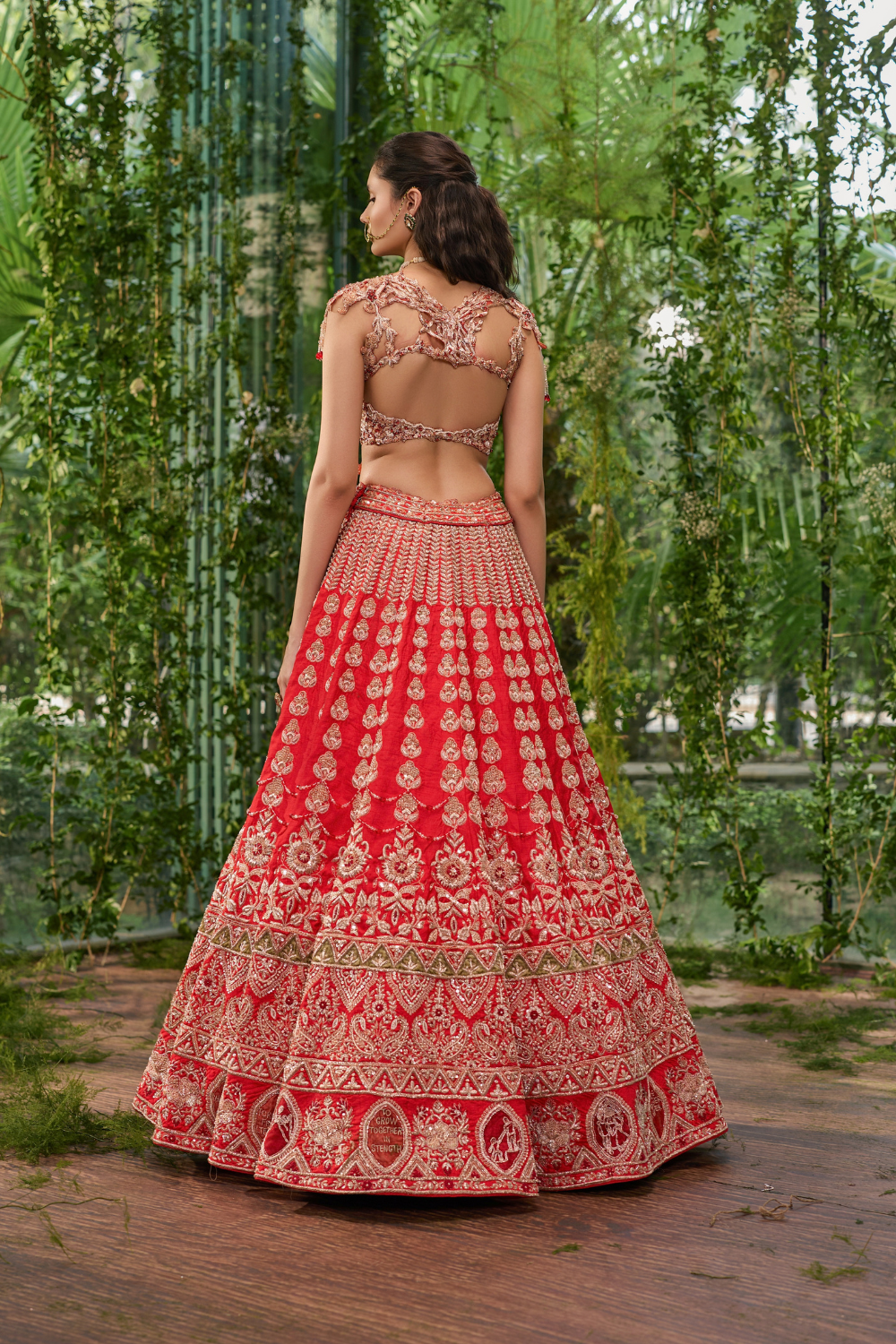 Mrig Vachan- The Deer’s Promise Lehenga