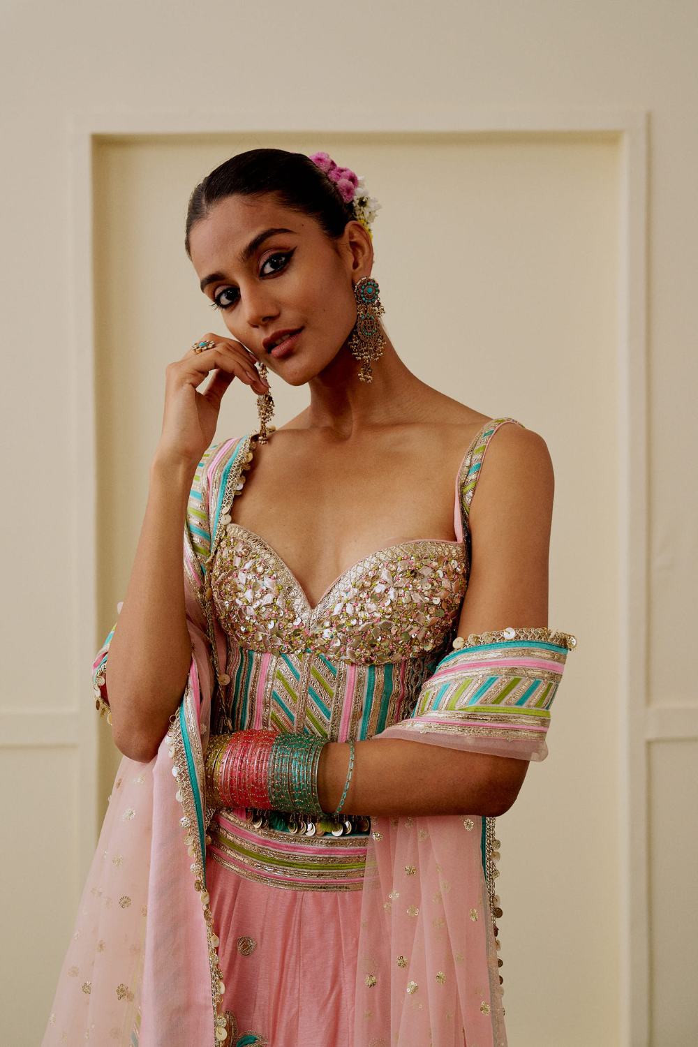 Asmira Lehenga Set