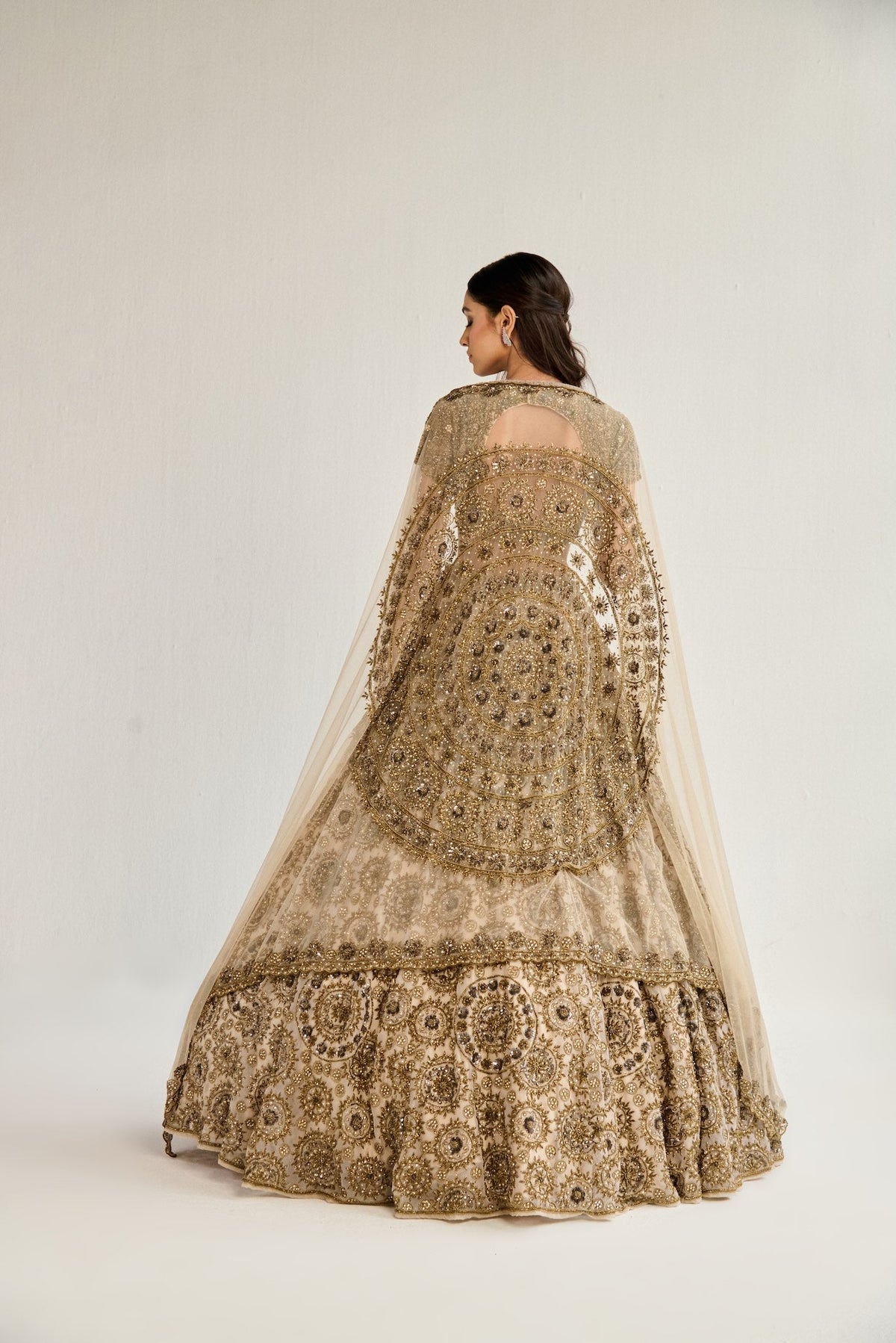 ANTIQUE GOLD LEHENGA