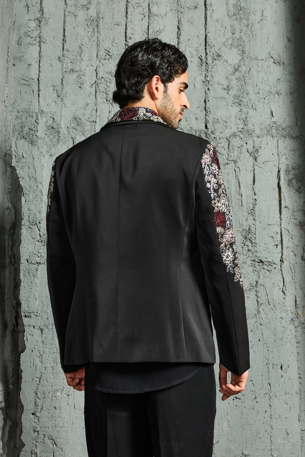 Night Bloom Jacket Set
