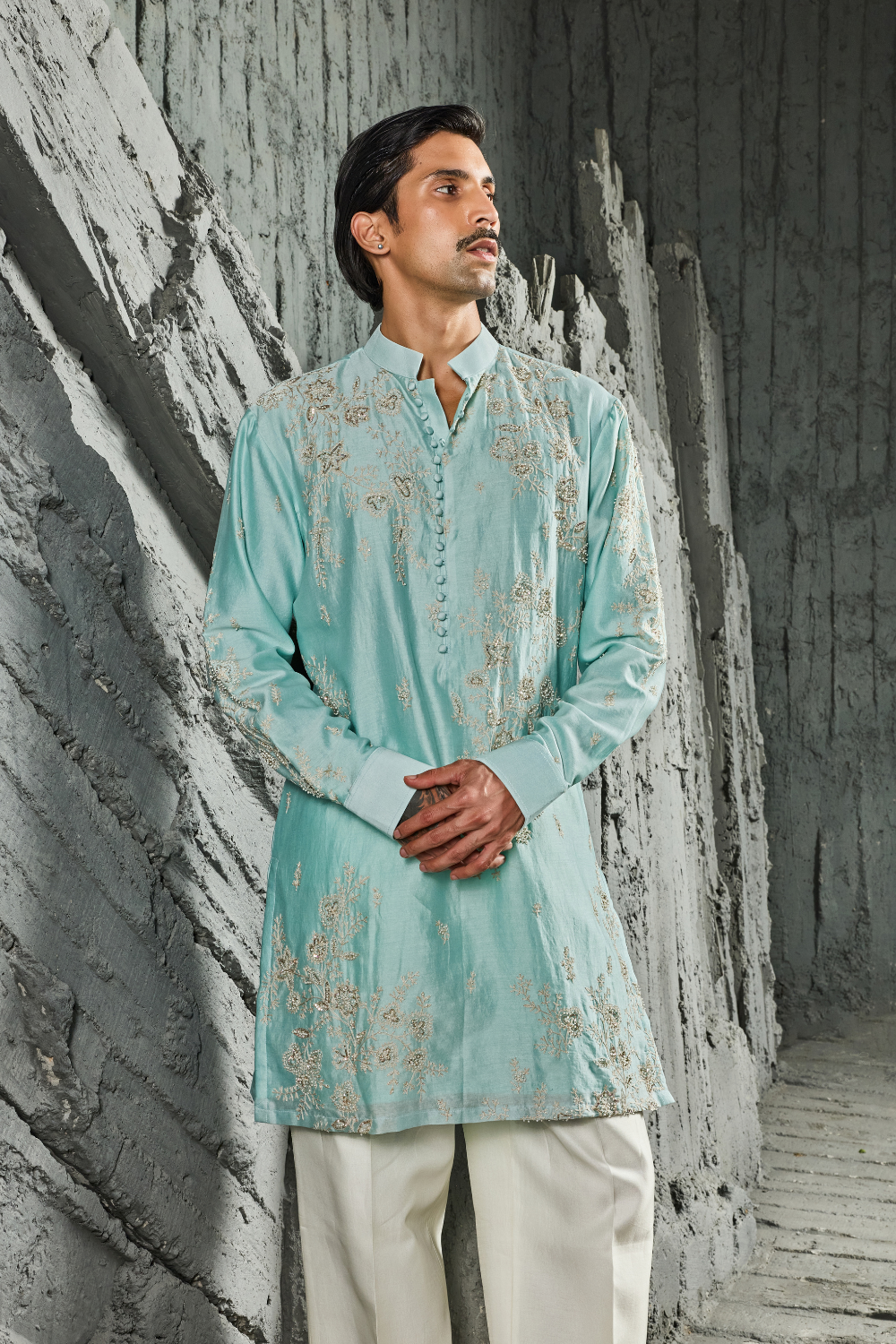 Turquoise Edit Festive Kurta Set