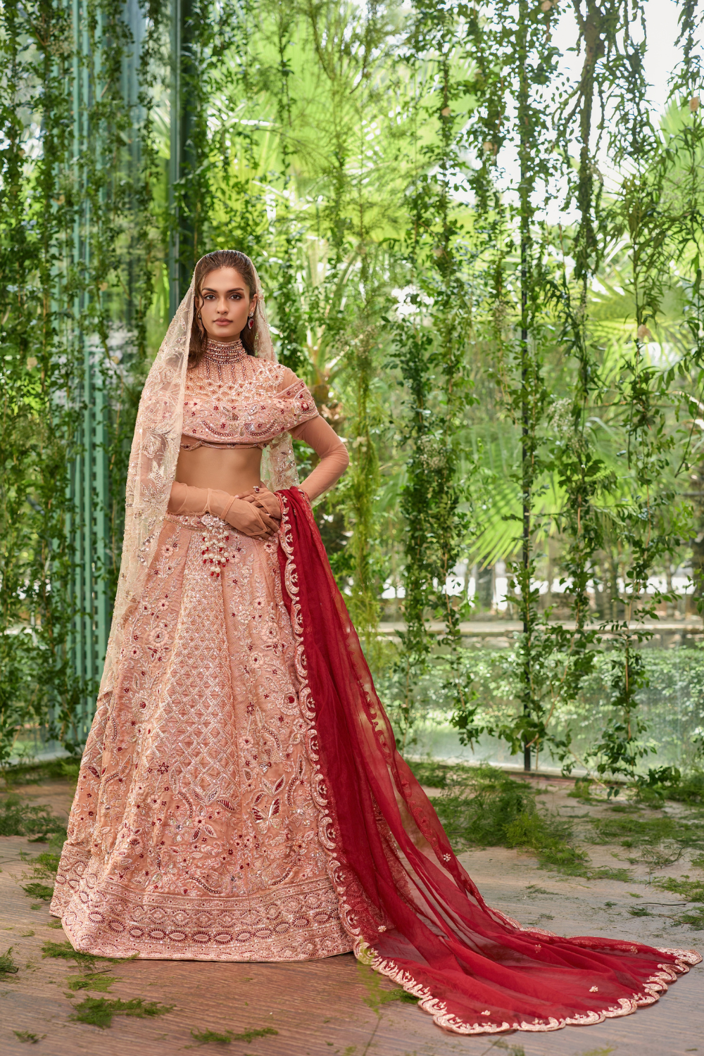 Prakriti Eclat- The Blooming Light Lehenga