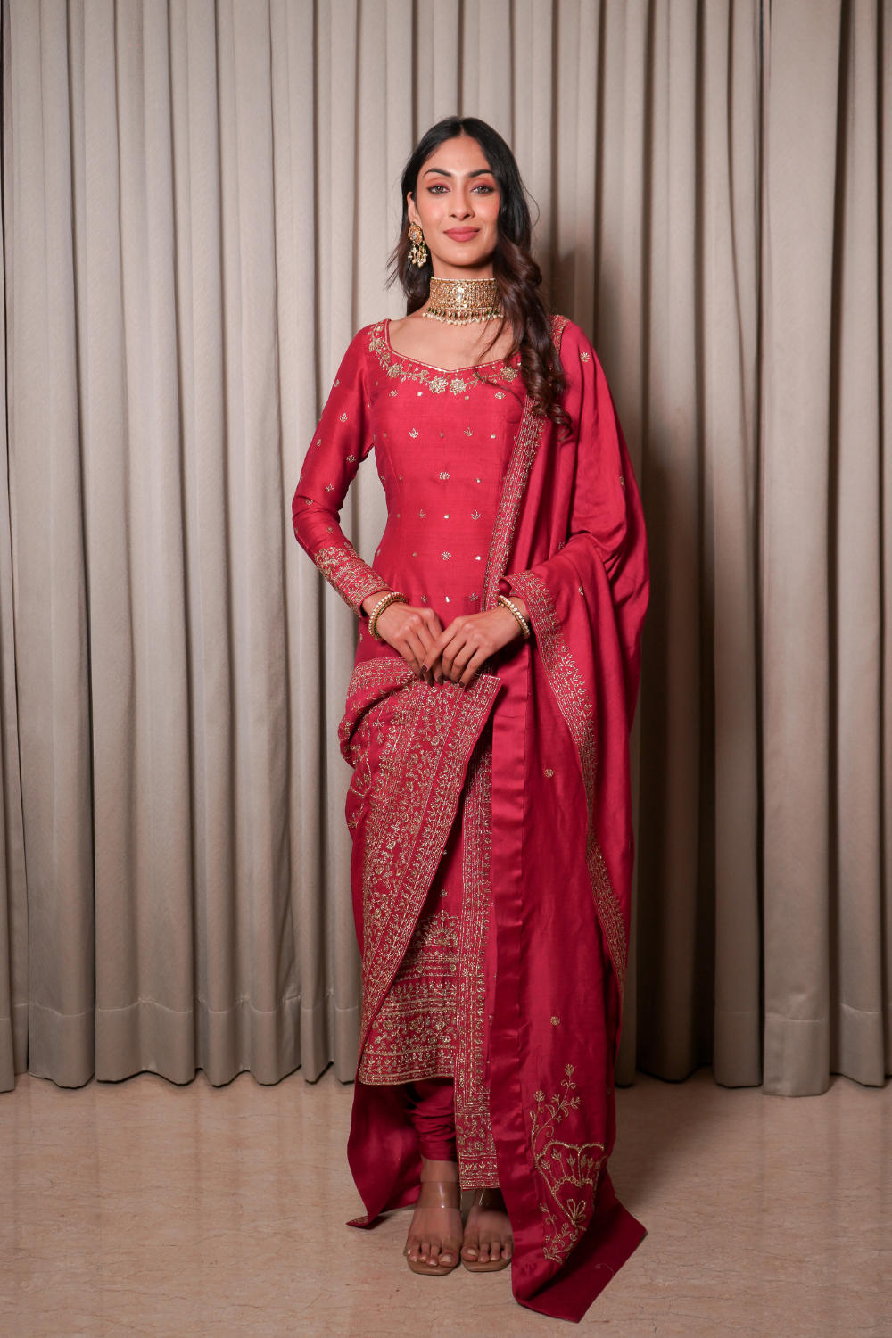 Rose Pink Kurta set