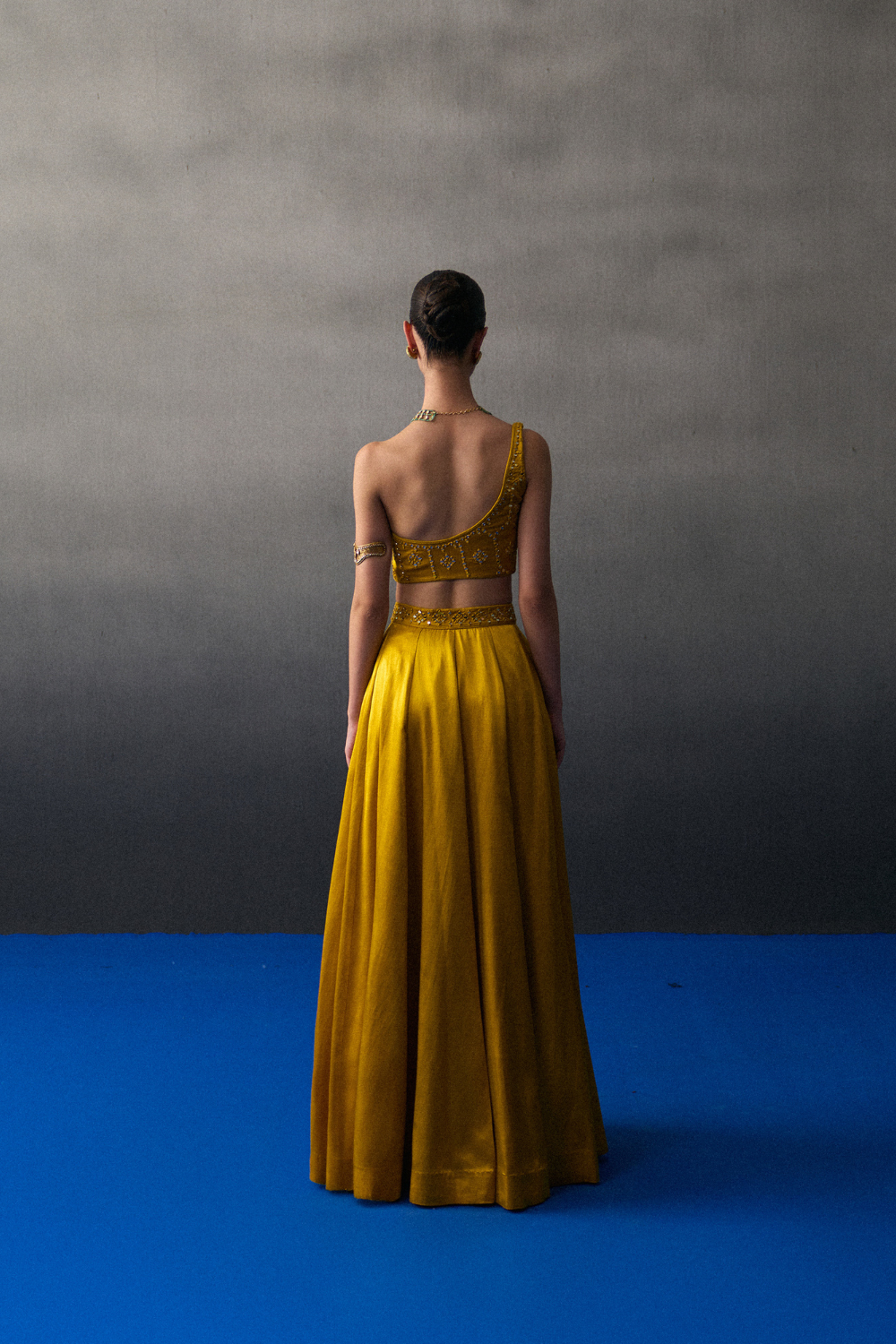 Satin Silk Festive Lehenga Set