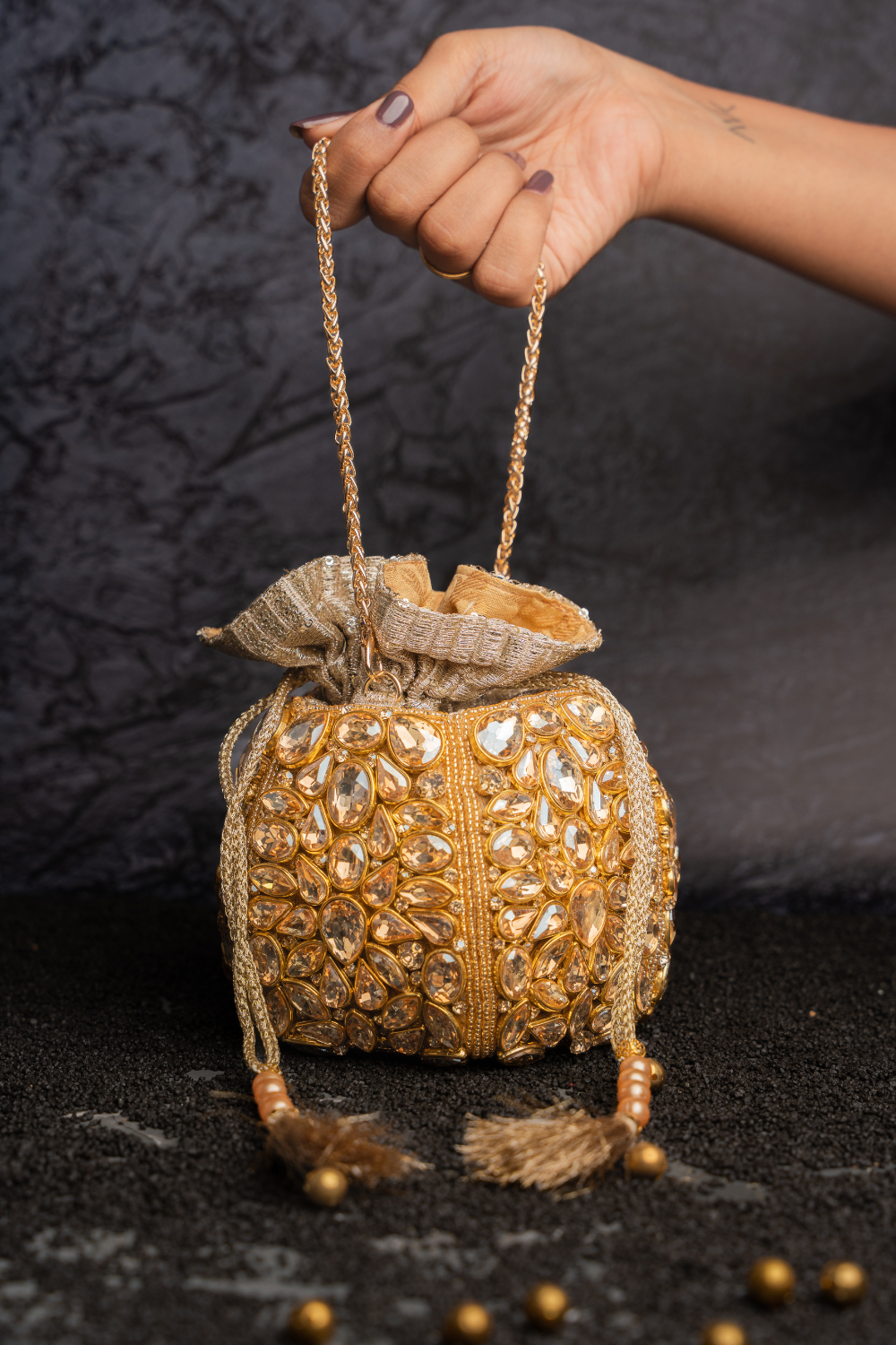 Diamond Bucket Gold