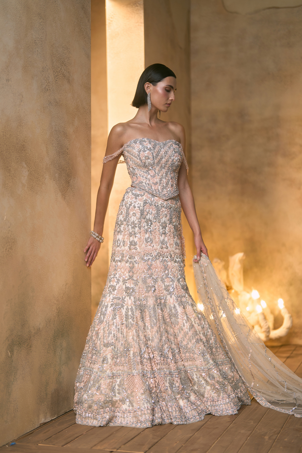 Aurore Lehenga Set