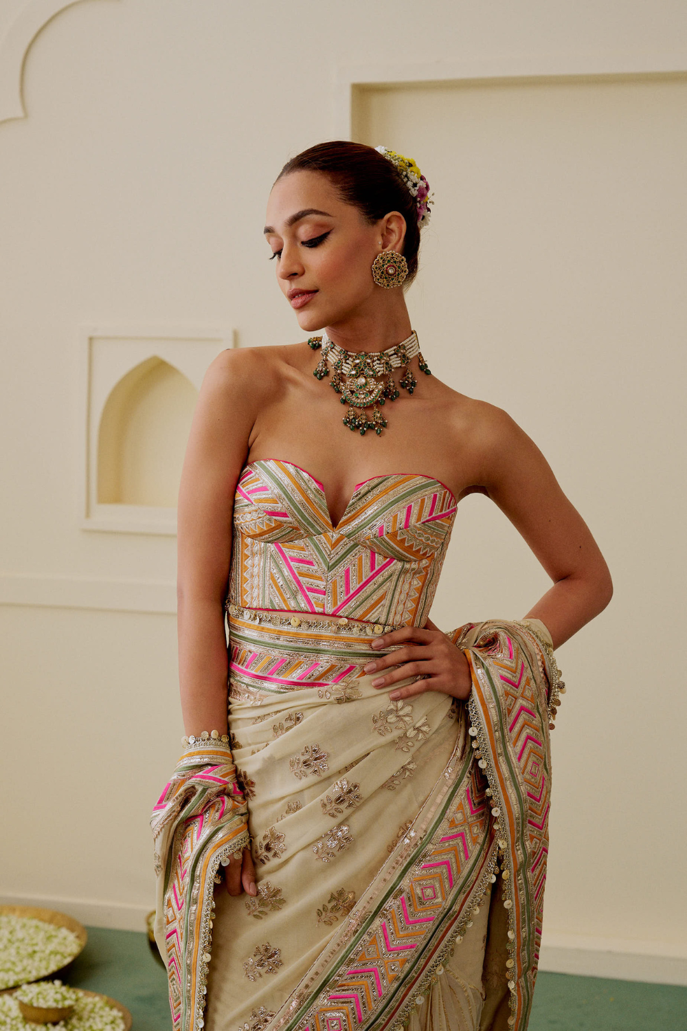 Zehn Saree Set