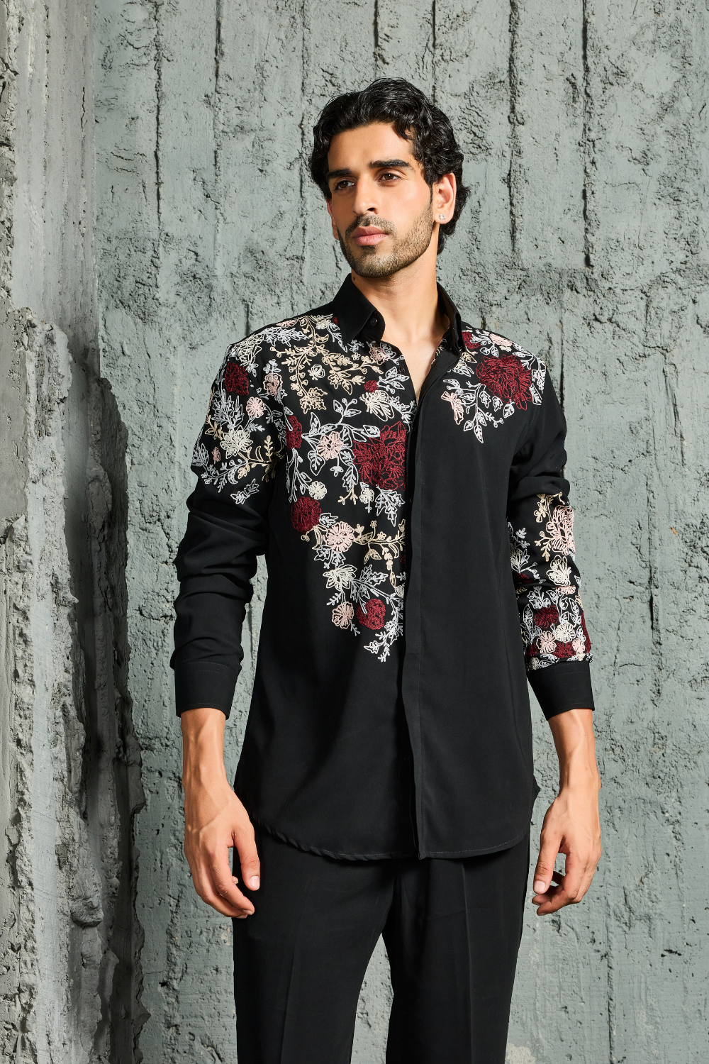Night Bloom Jacket Set