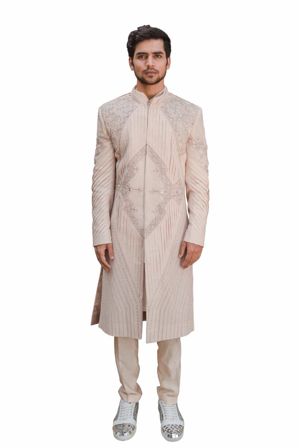 REFLEX SHERWANI LIGHT RUST