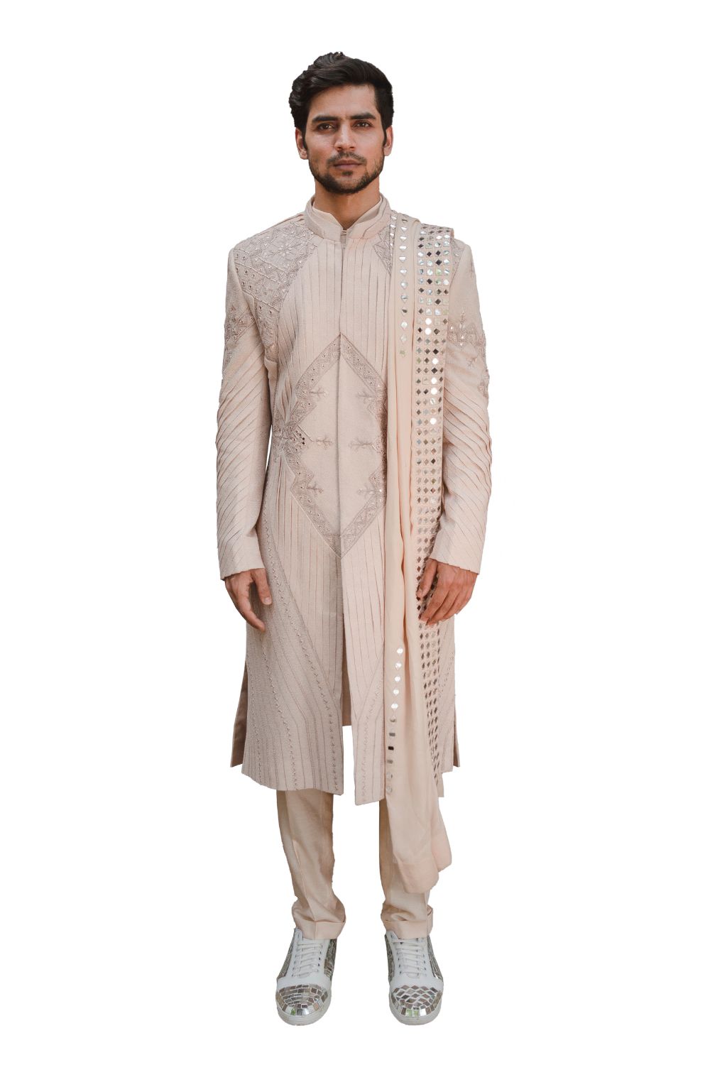 REFLEX SHERWANI LIGHT RUST