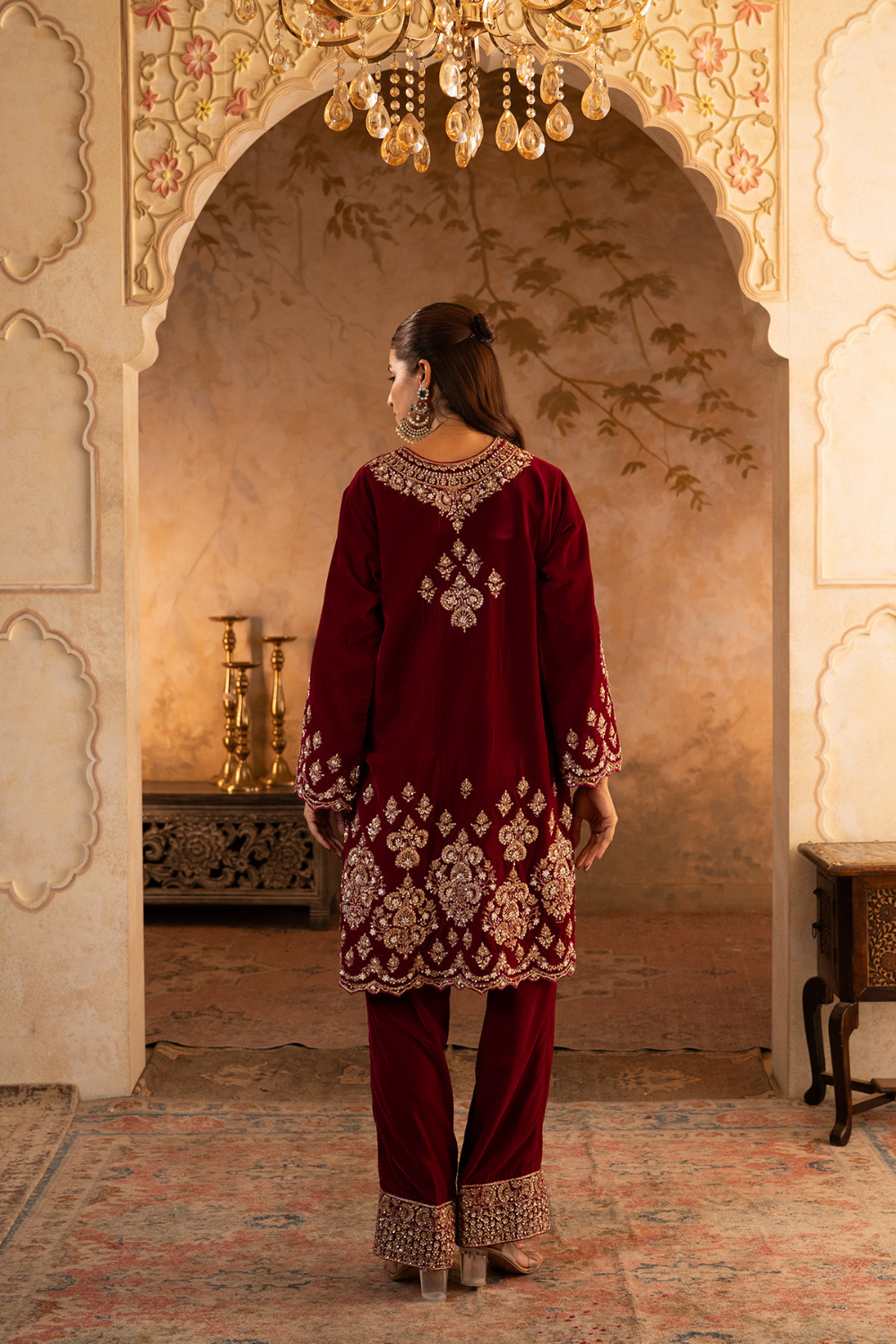 Rani Velvet Suit Set