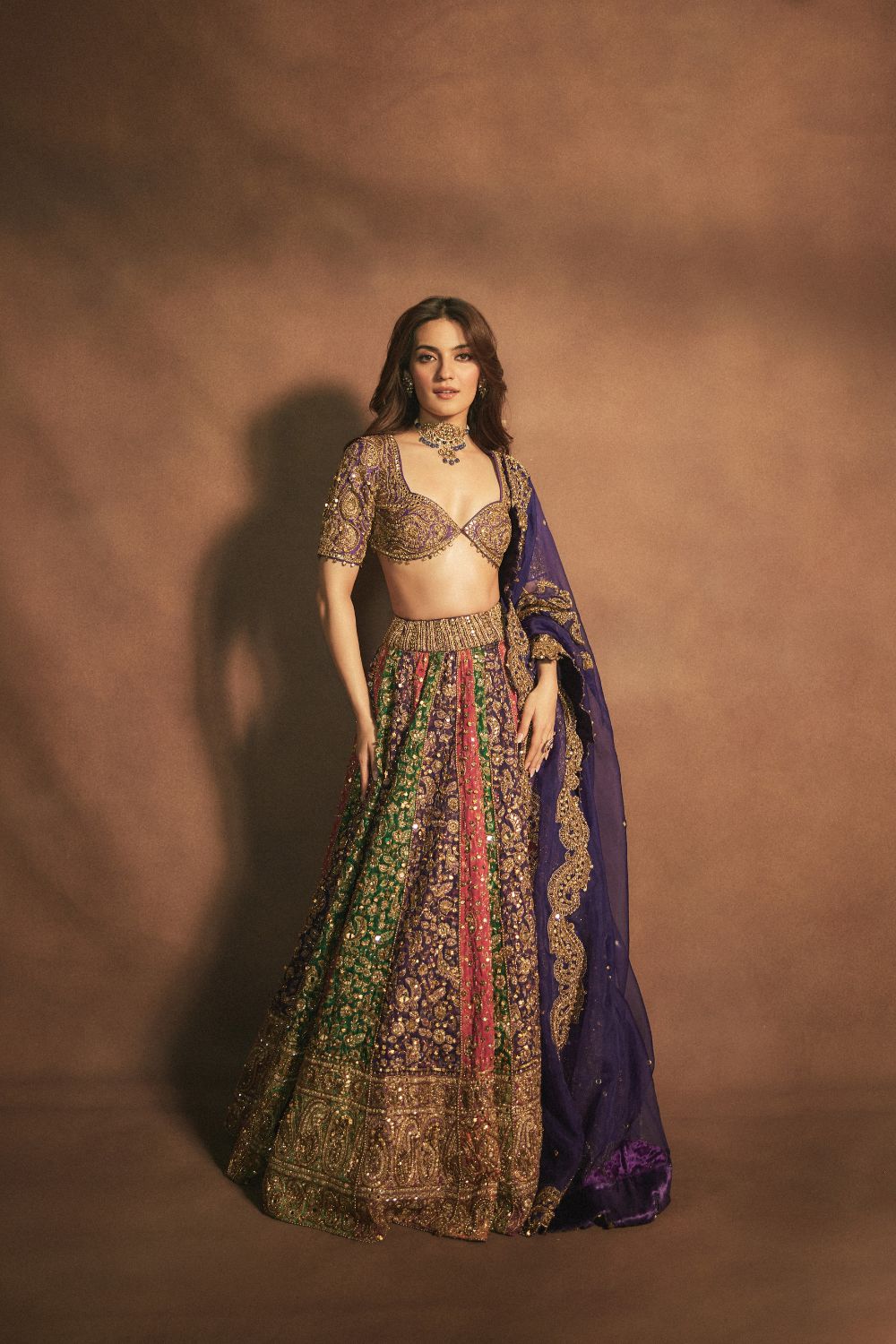 Pratibha in Rang Mahal Jamewar Lehenga Set Set-B