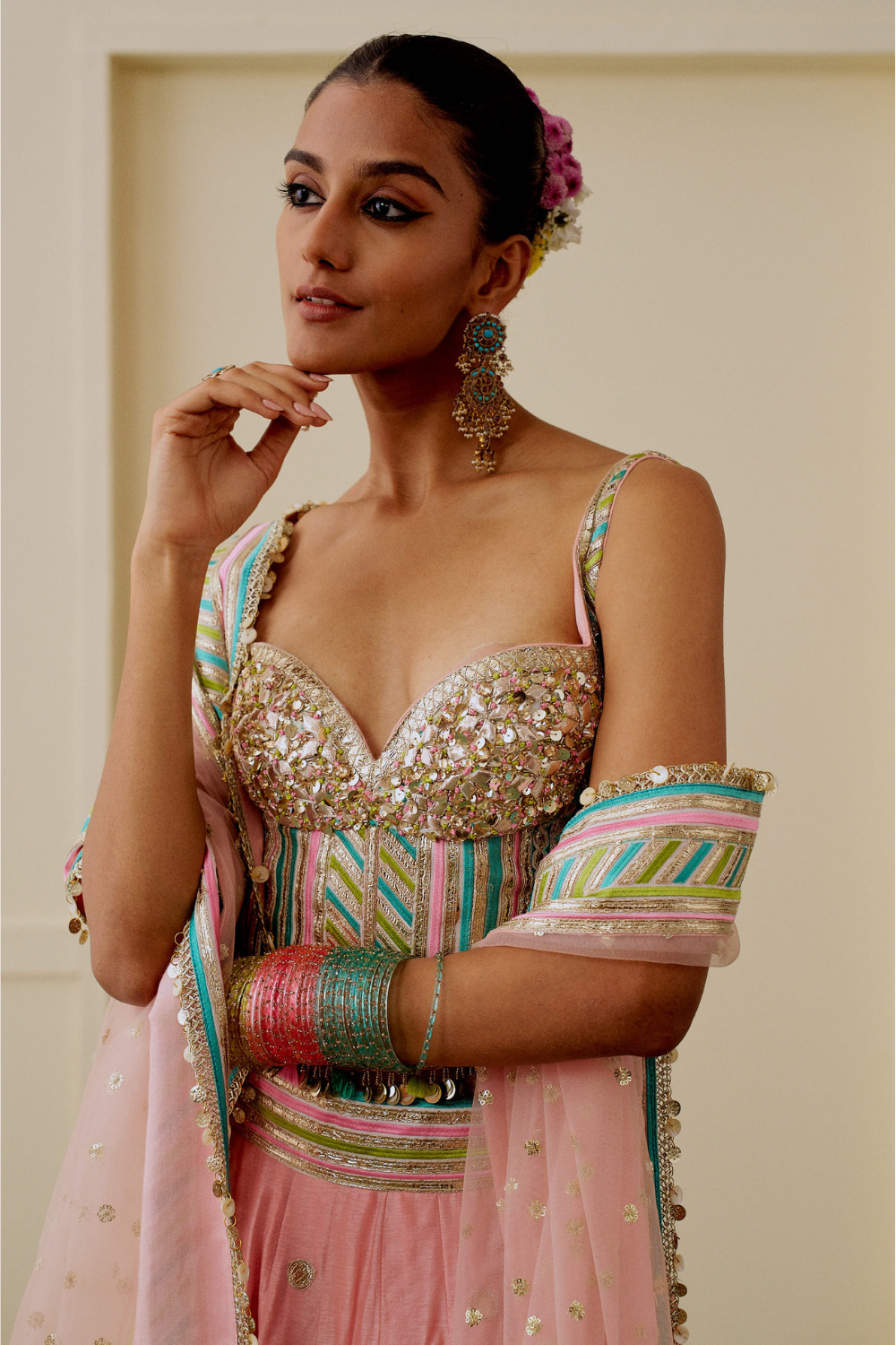 Asmira Lehenga Set