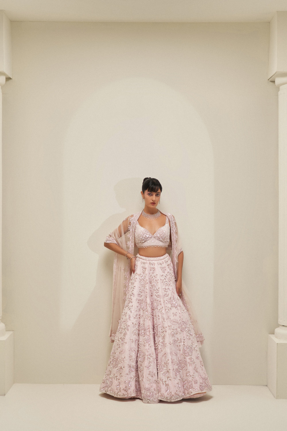Rose Reverie Lehenga set