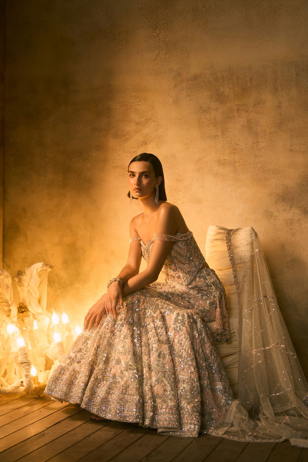 Aurore Lehenga Set