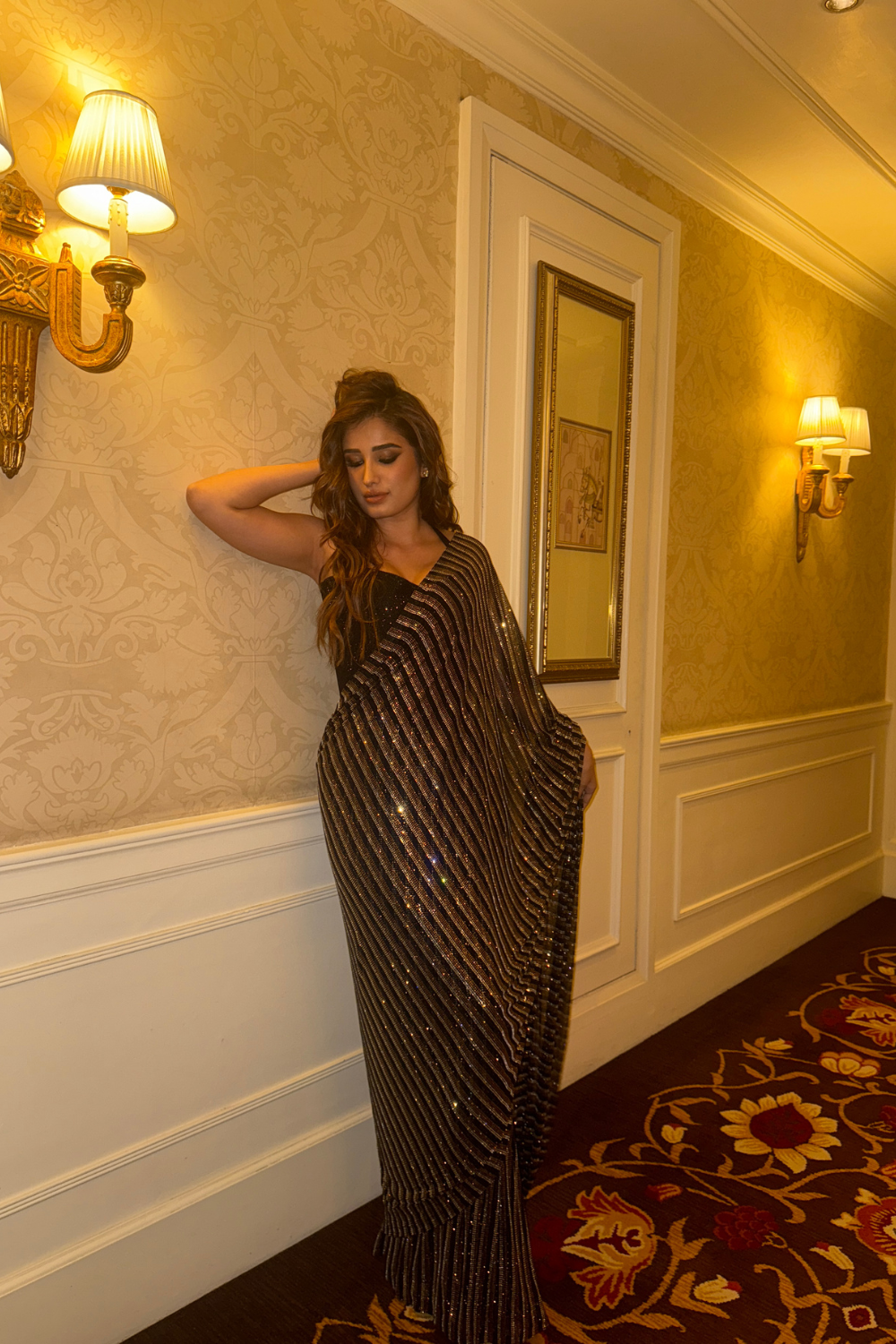 Rasha Thadani in Colette Saree Set
