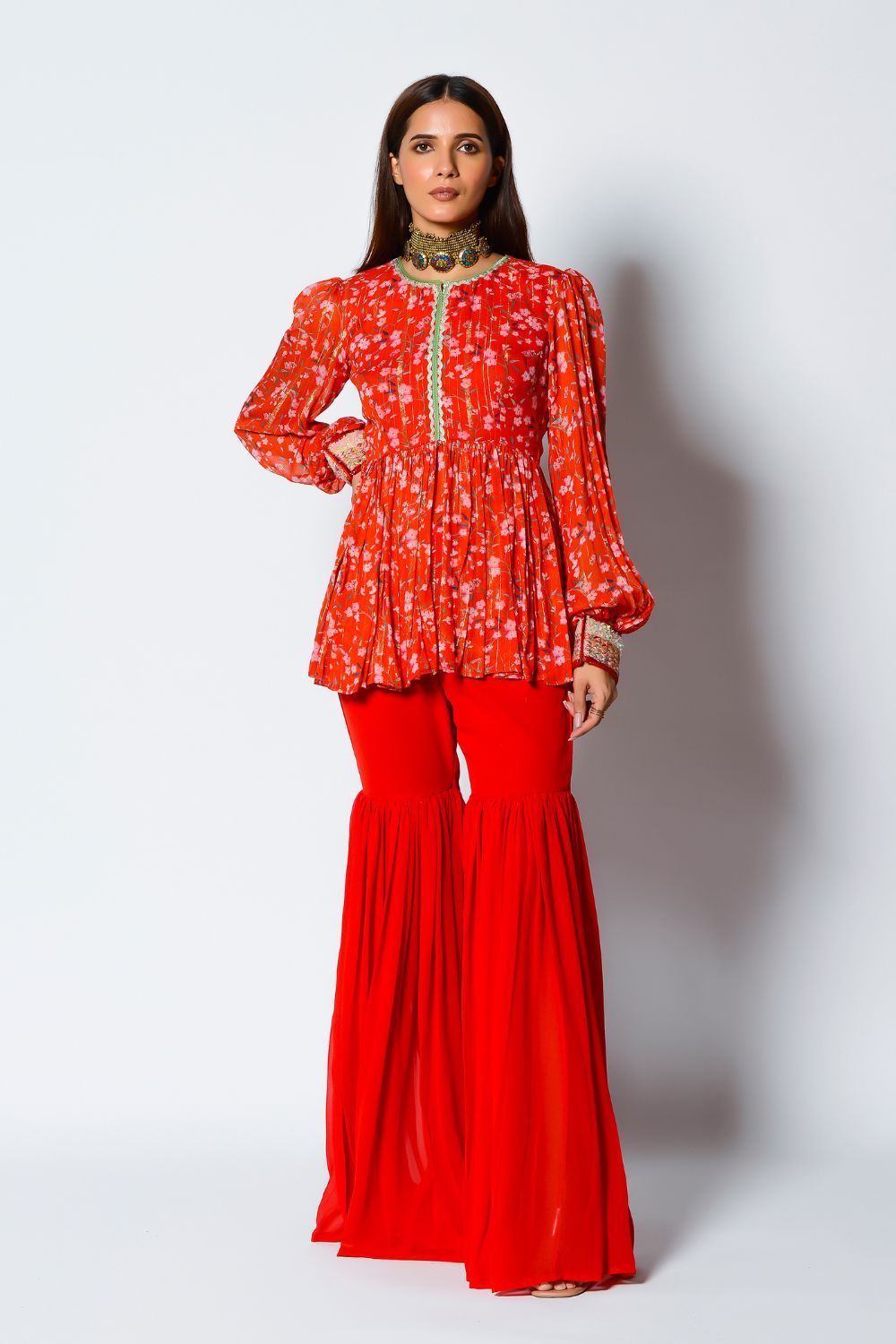 Pepper Peplum Set