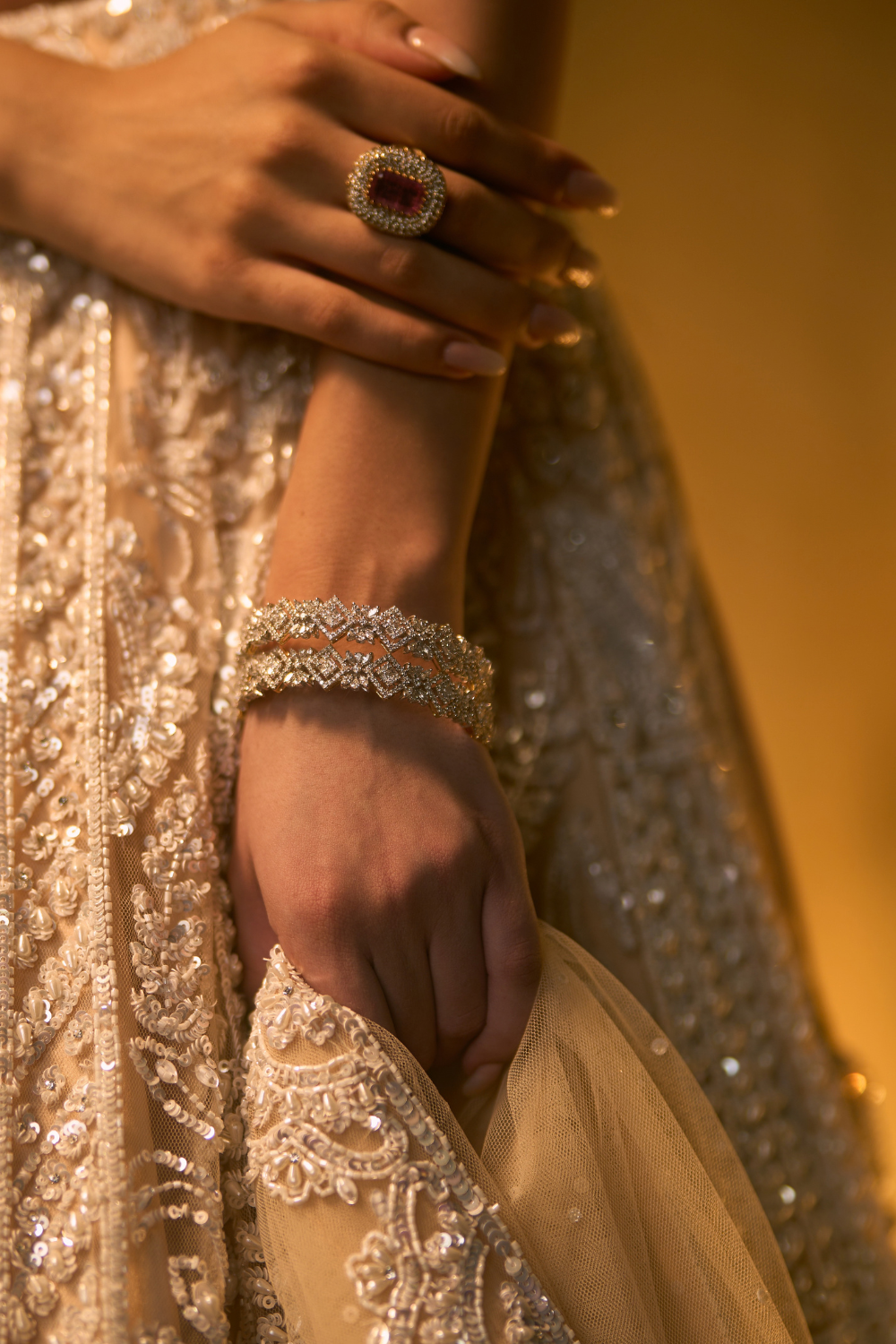 Vermeil Lehenga Set