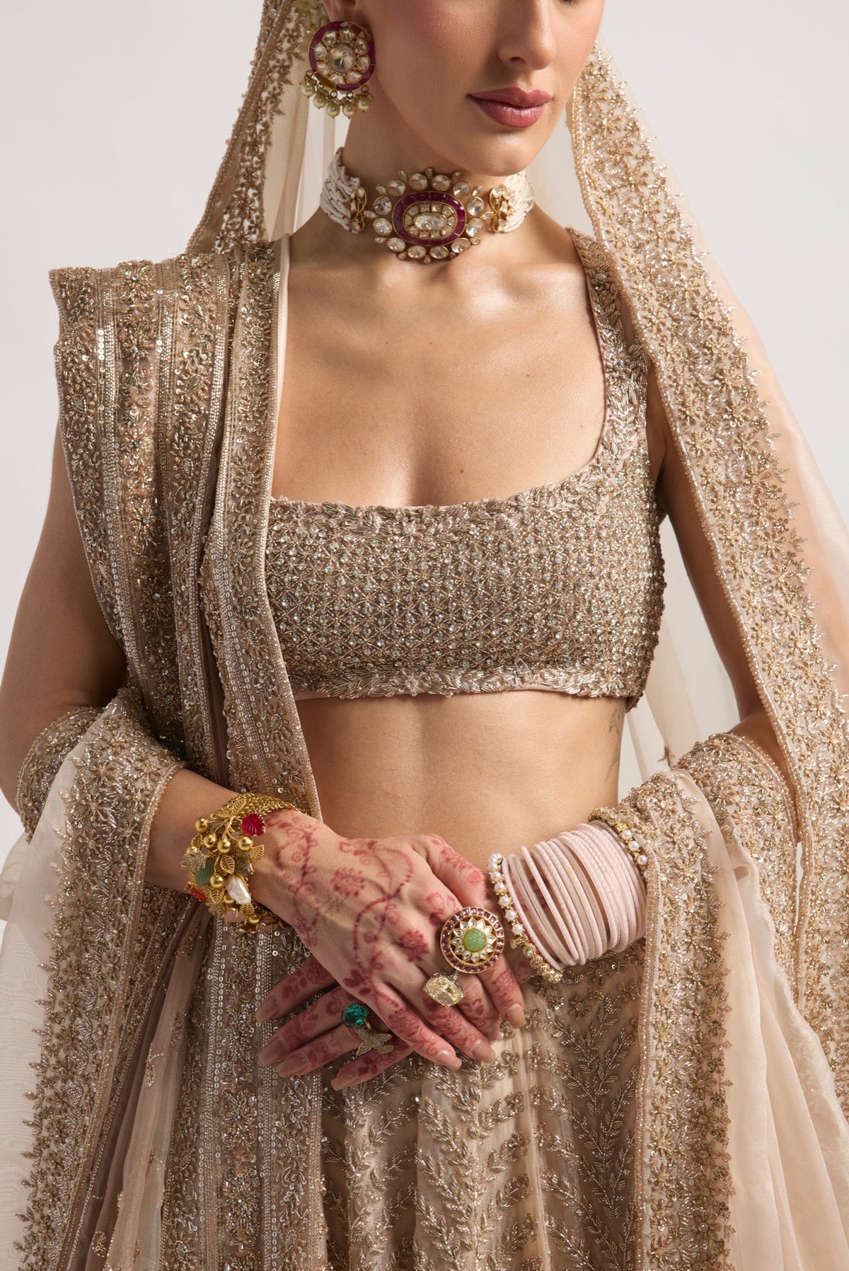 PARI IVORY LEHENGA