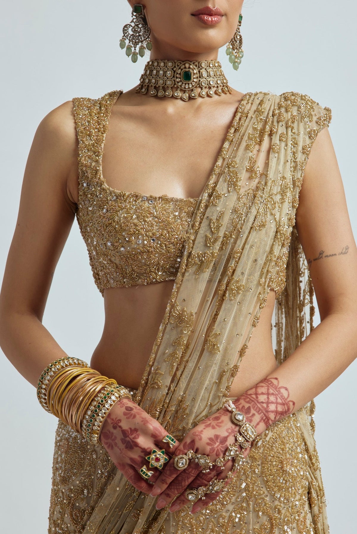 IVORY SAREE