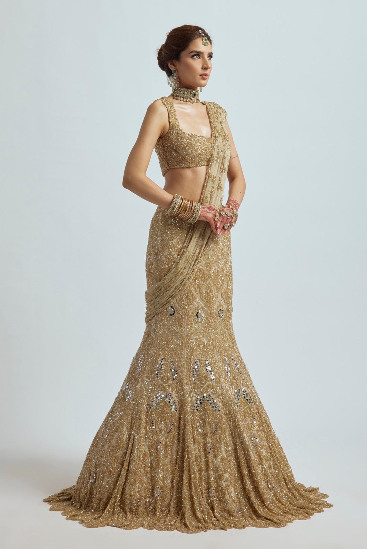 IVORY SAREE