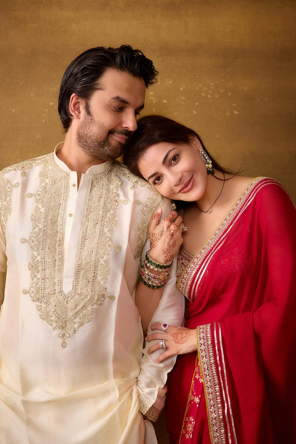 Kajal in Zohra Saree Set