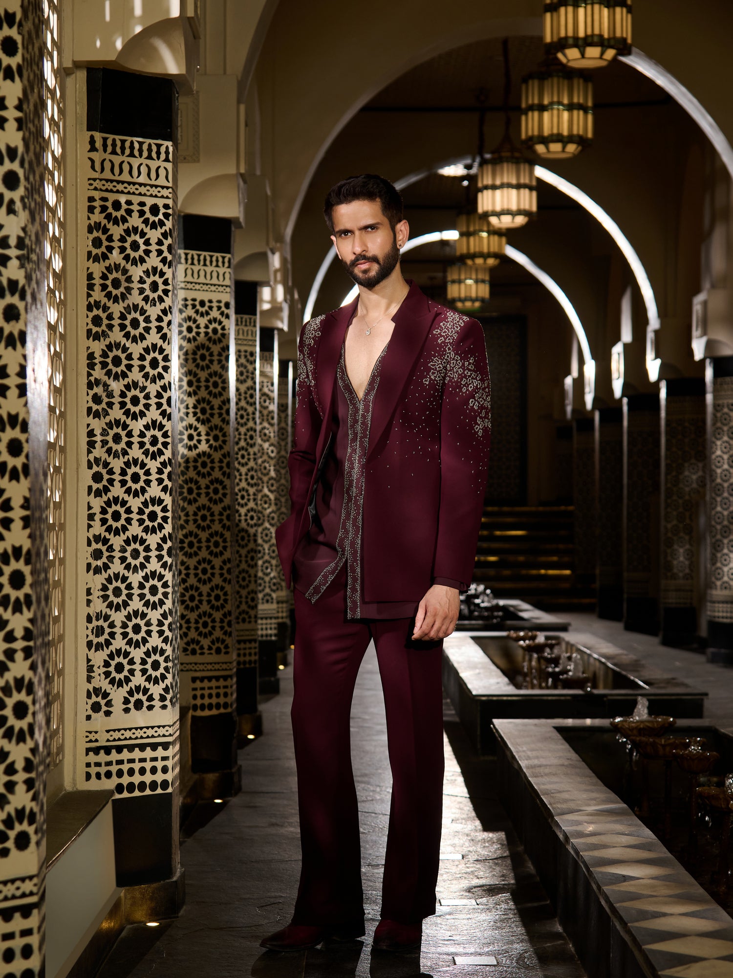 Garnet Short Jacket Set